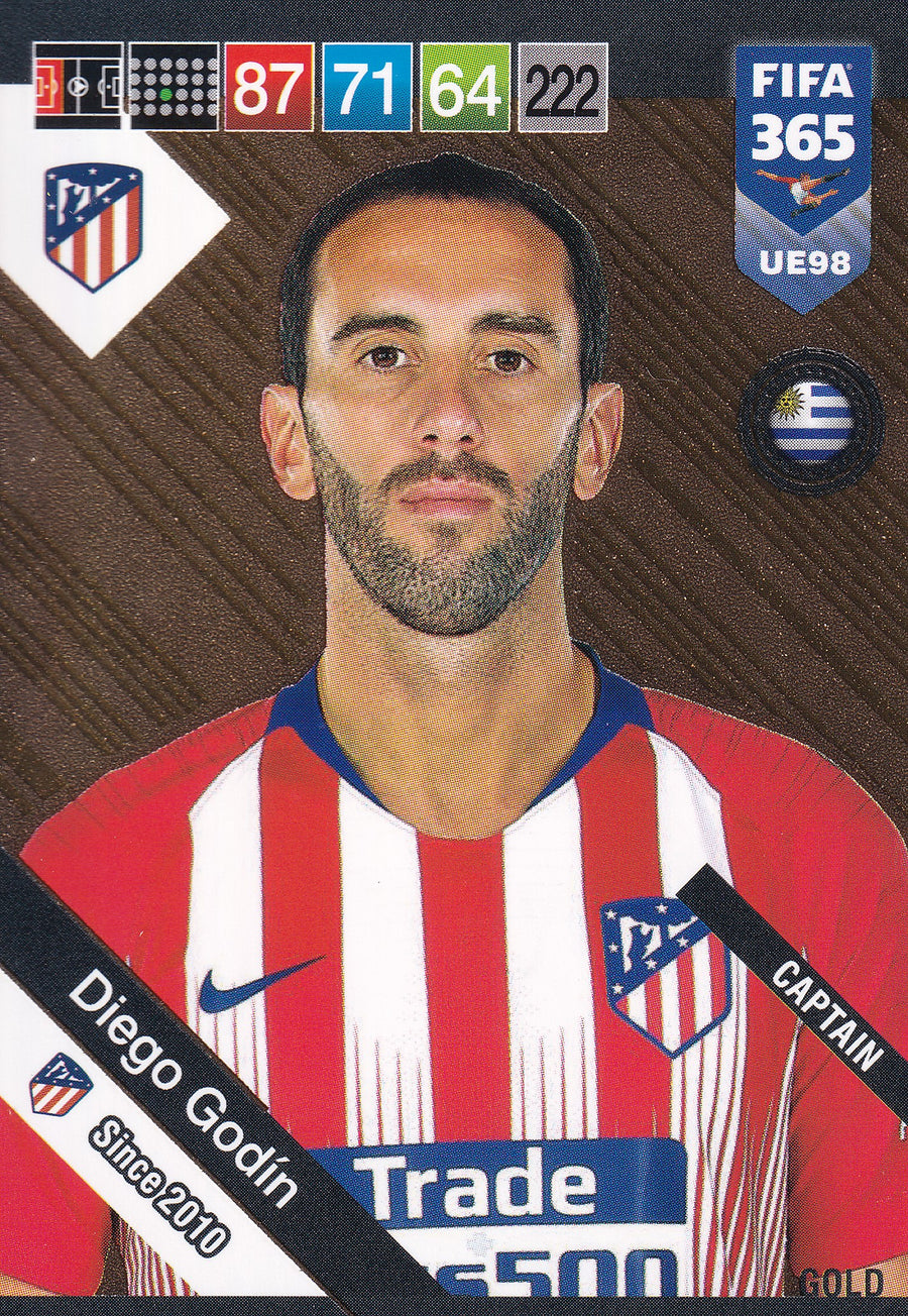 UE098. DIEGO GODIN - ATLETICO MADRID - CAPTAIN
