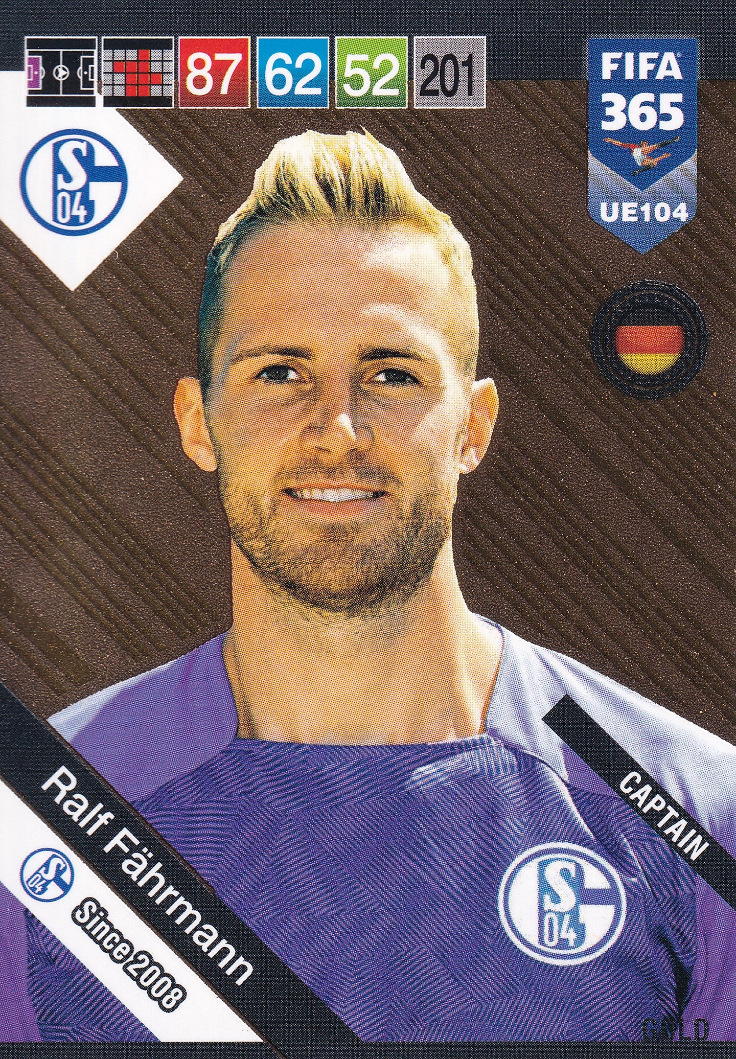 UE104. RALF FÄHRMANN - SCHALKE - CAPTAIN