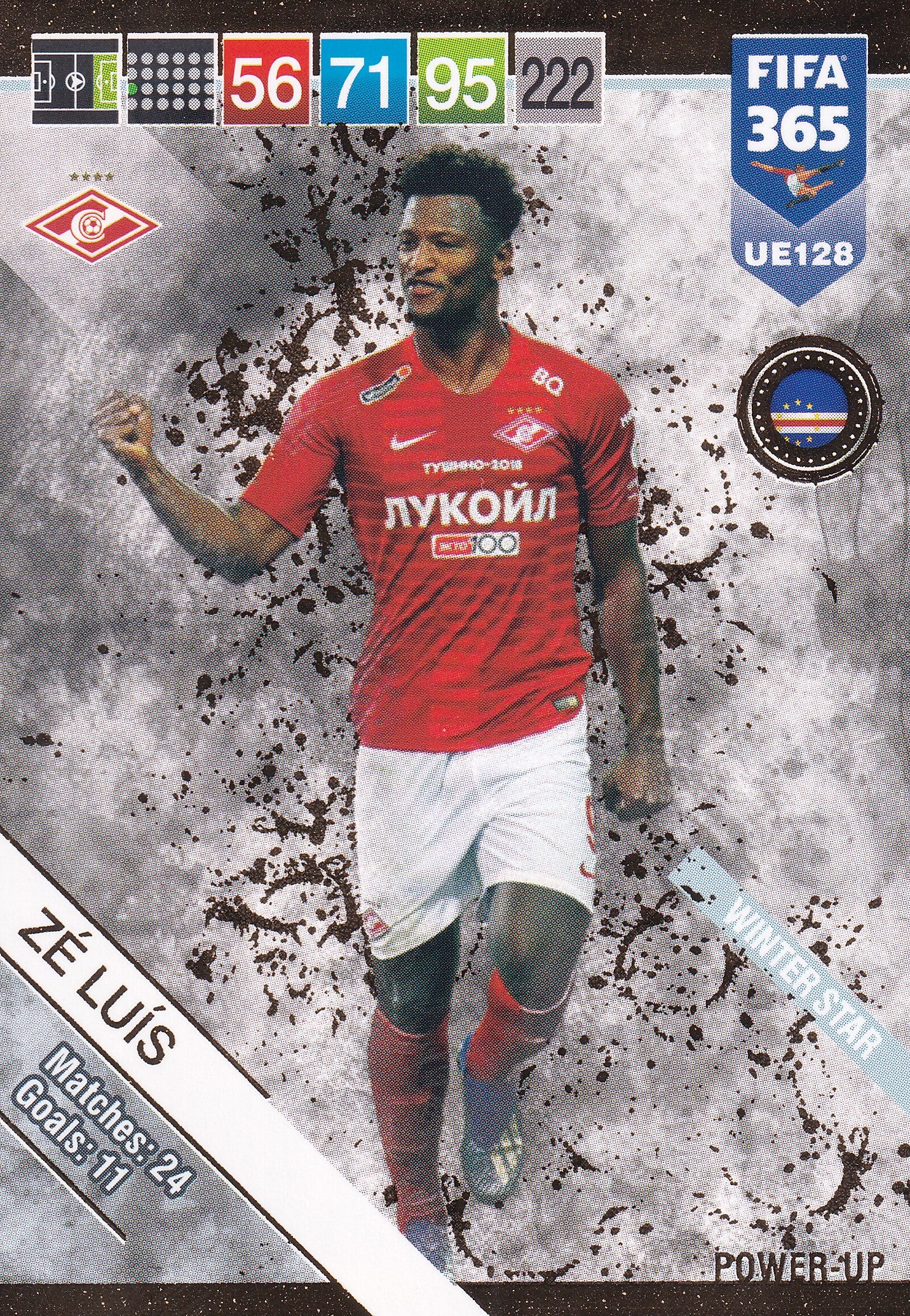 UE128. ZÉ LUIS - SPARTAK MOSKVA - WINTER STAR