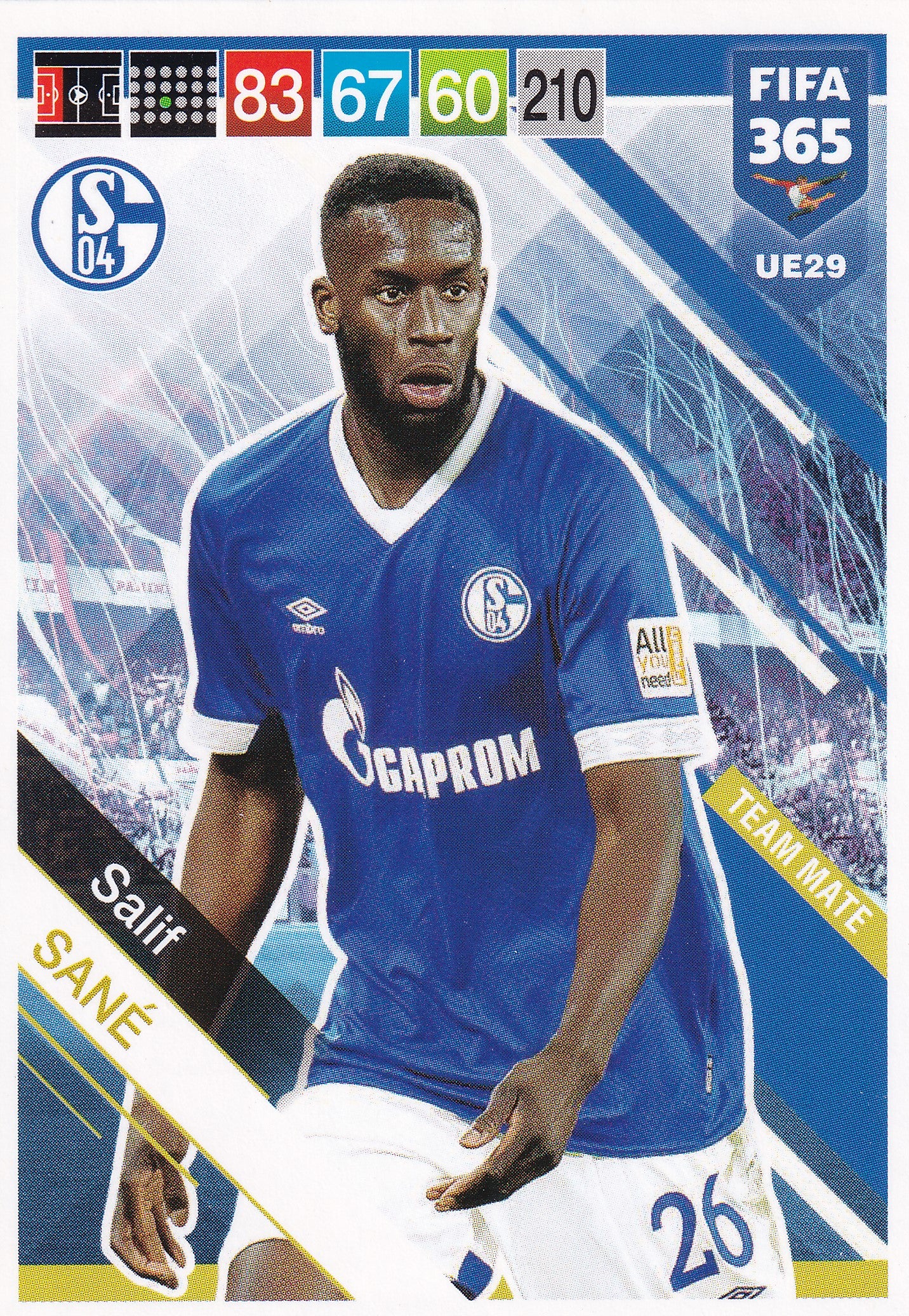 UE029. SALIF SANE - SCHALKE 04