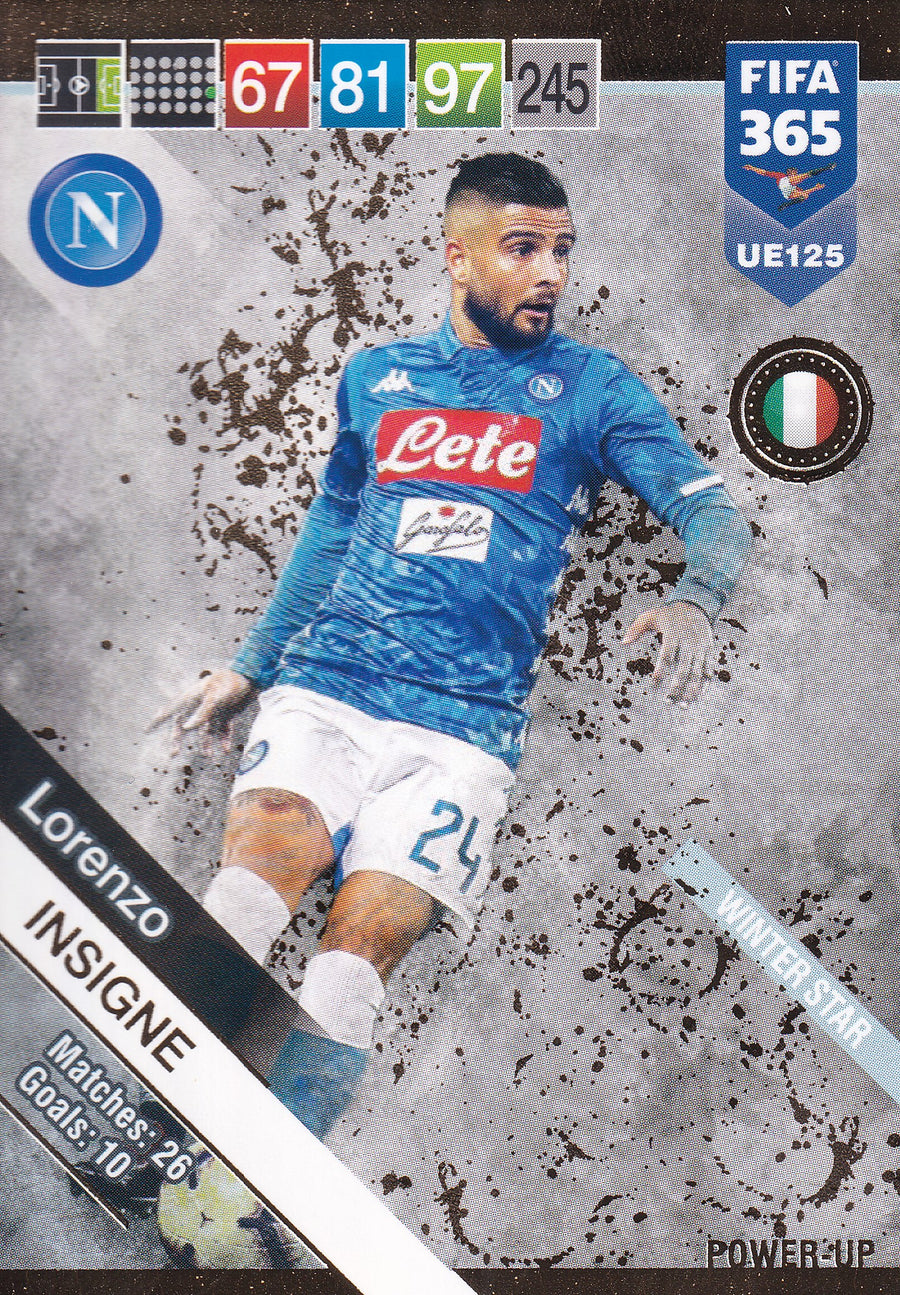 UE125. LORENZO INSIGNE - NAPOLI - WINTER STAR