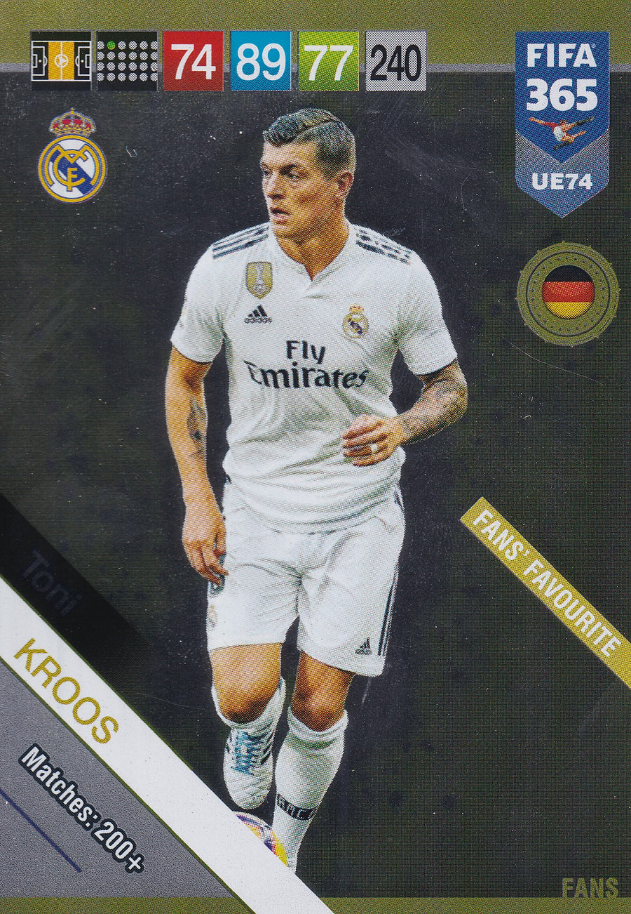 UE074. TONI KROOS - REAL MADRID - FANS FAVOURITE