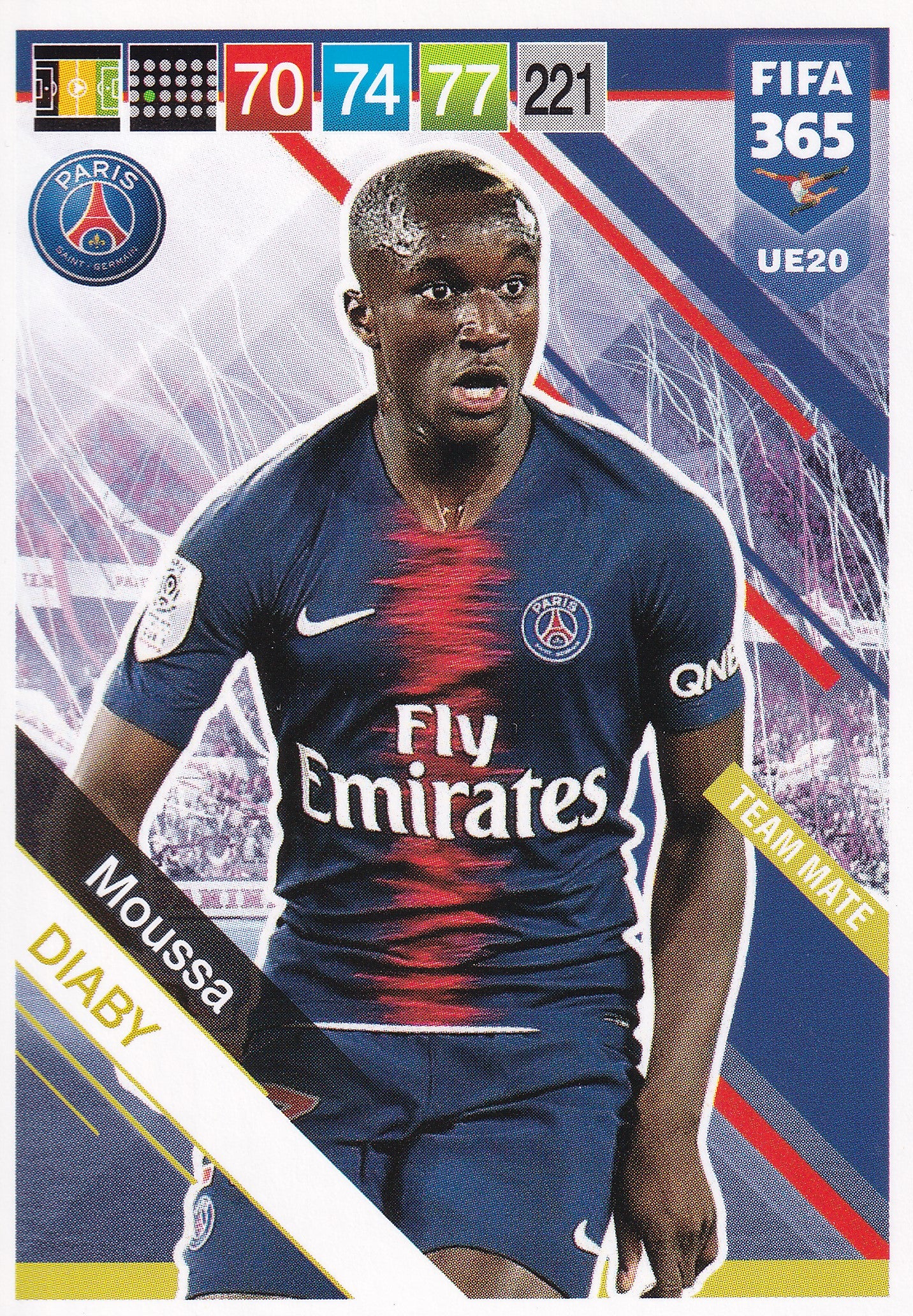 UE020. MOUSSA DIABY - PARIS SAINT GERMAIN