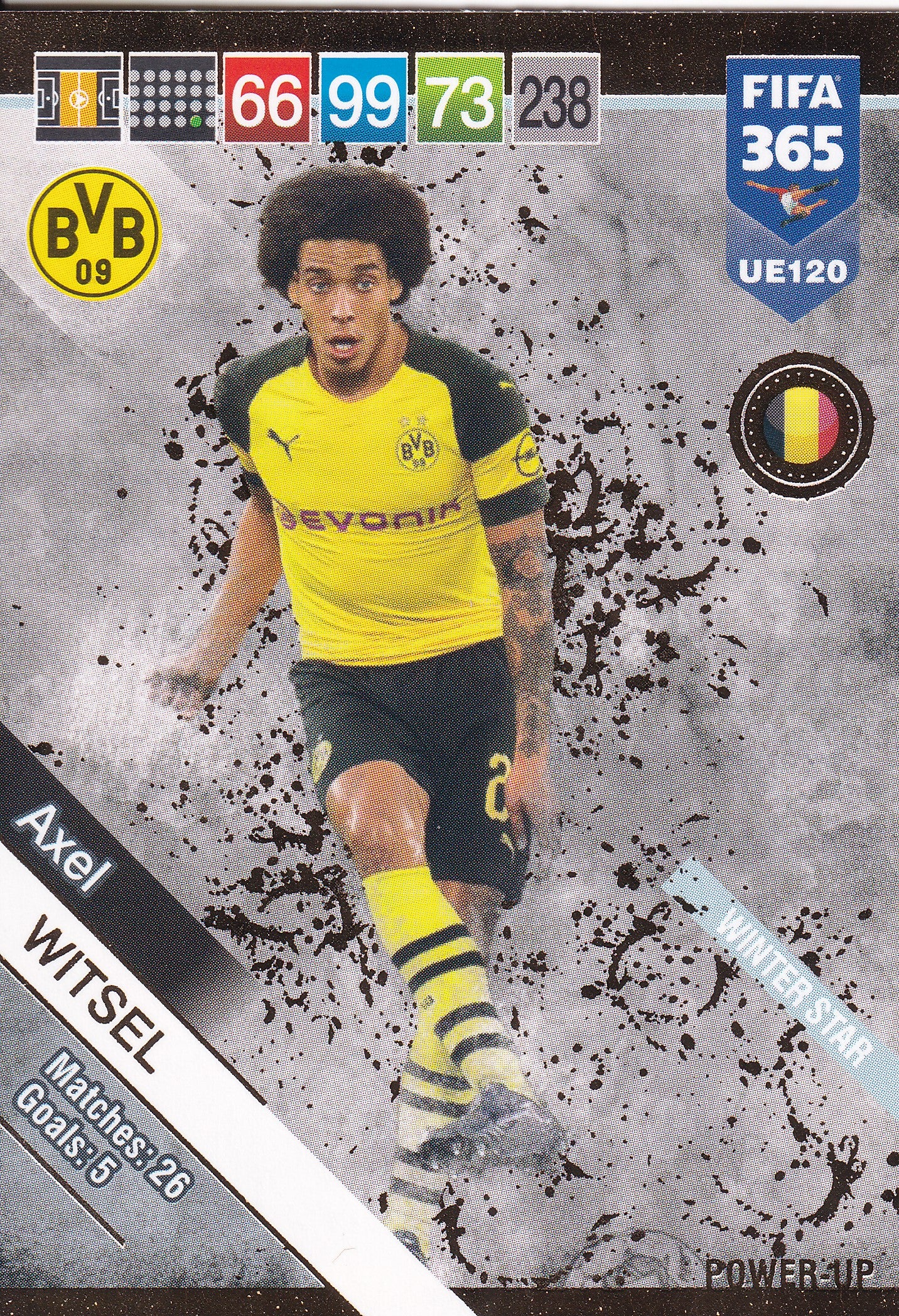UE120. AXEL WITSEL - BORUSSIA DORTMUND - WINTER STAR
