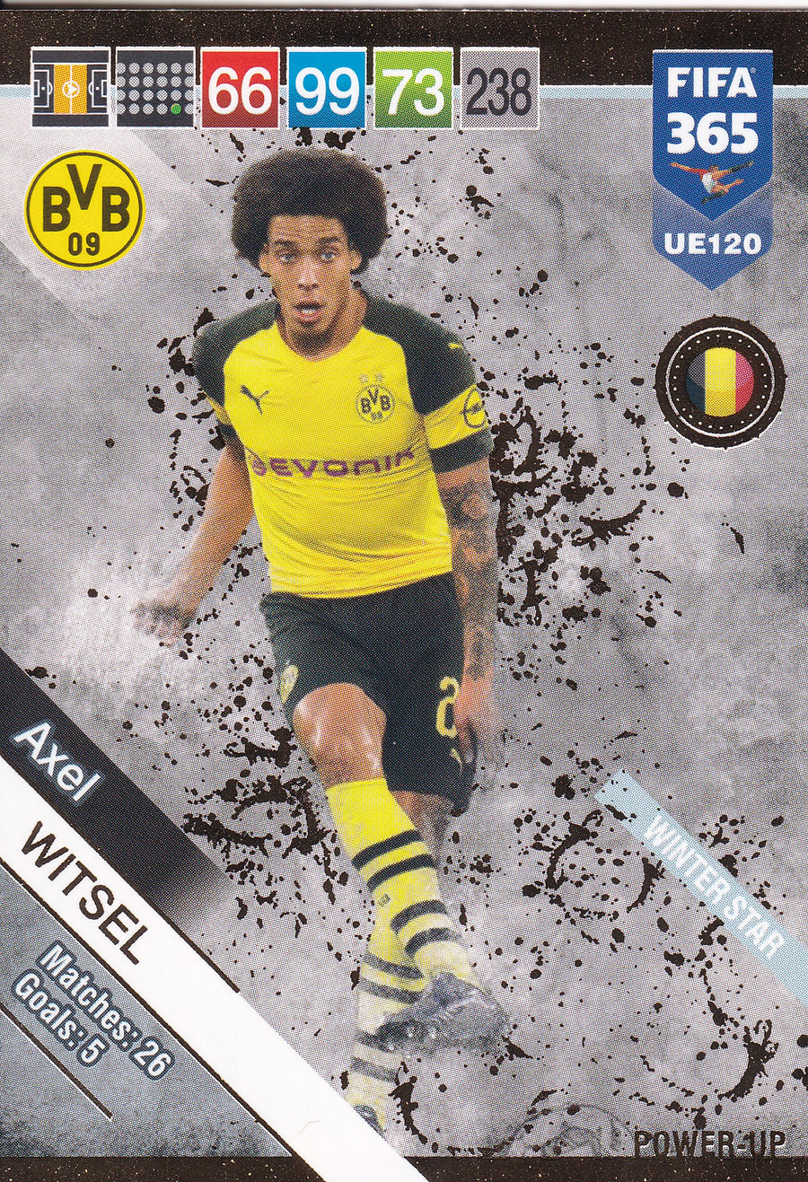 UE120. AXEL WITSEL - BORUSSIA DORTMUND - WINTER STAR