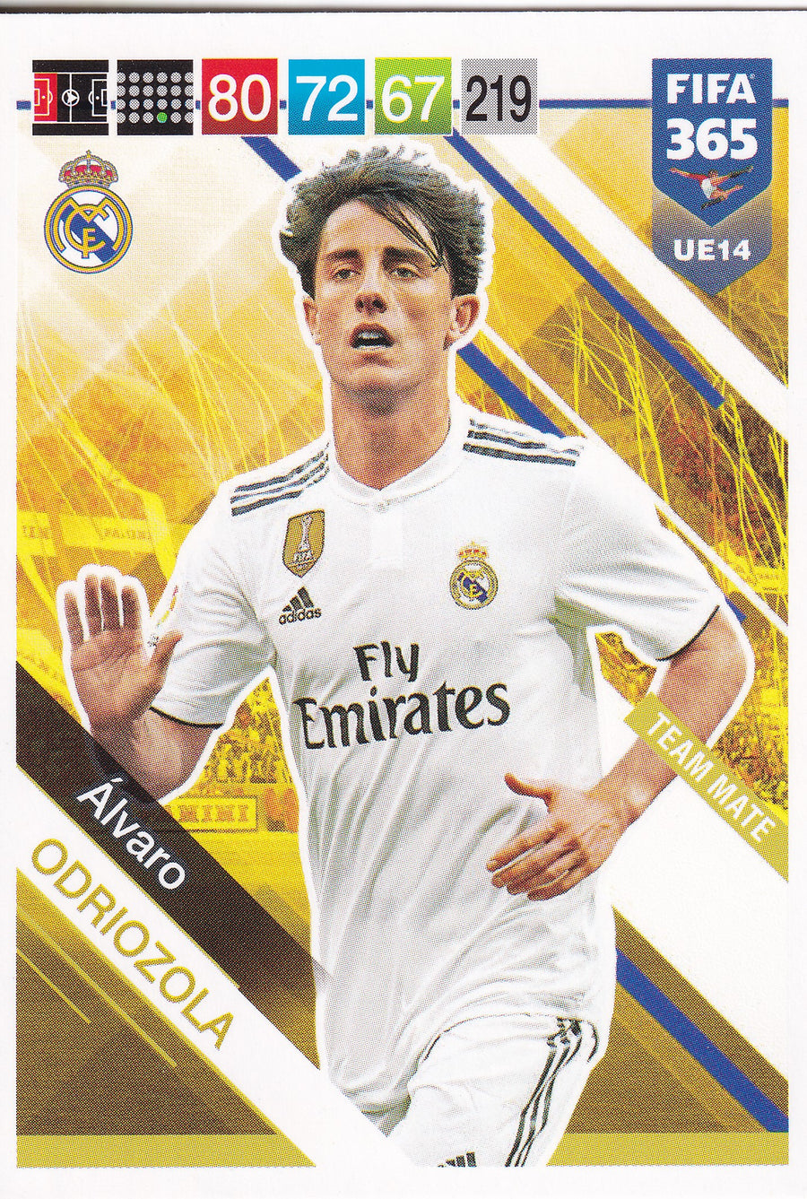 UE014. ALVARO ODRIOZOLA - REAL MADRID