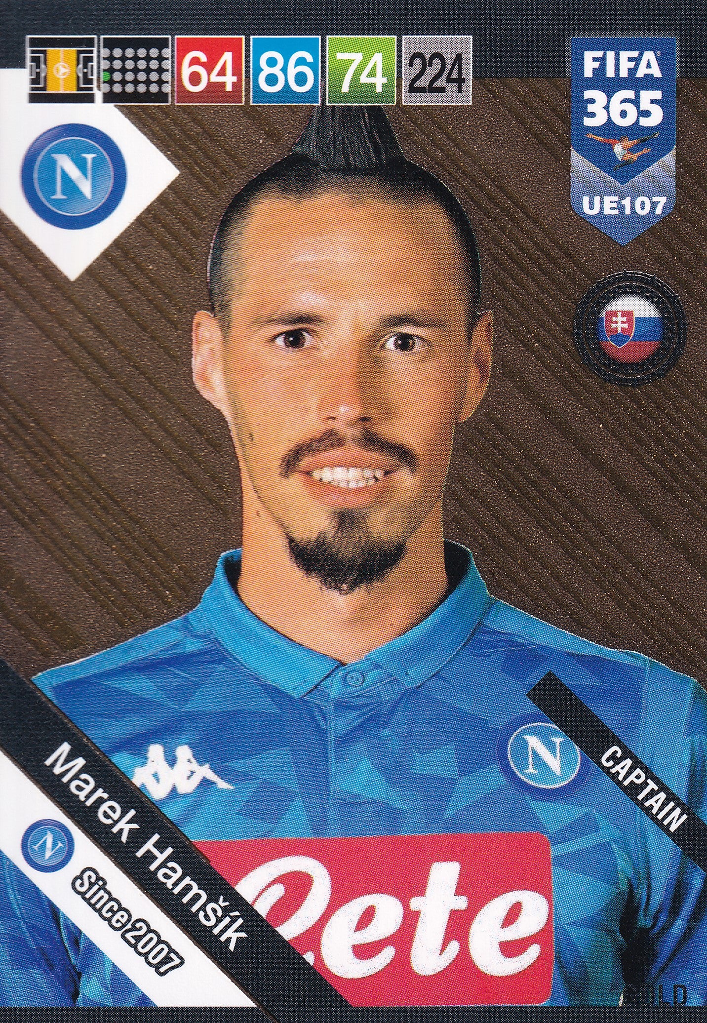 UE107. MAREK HAMSIK - NAPOLI - CAPTAIN