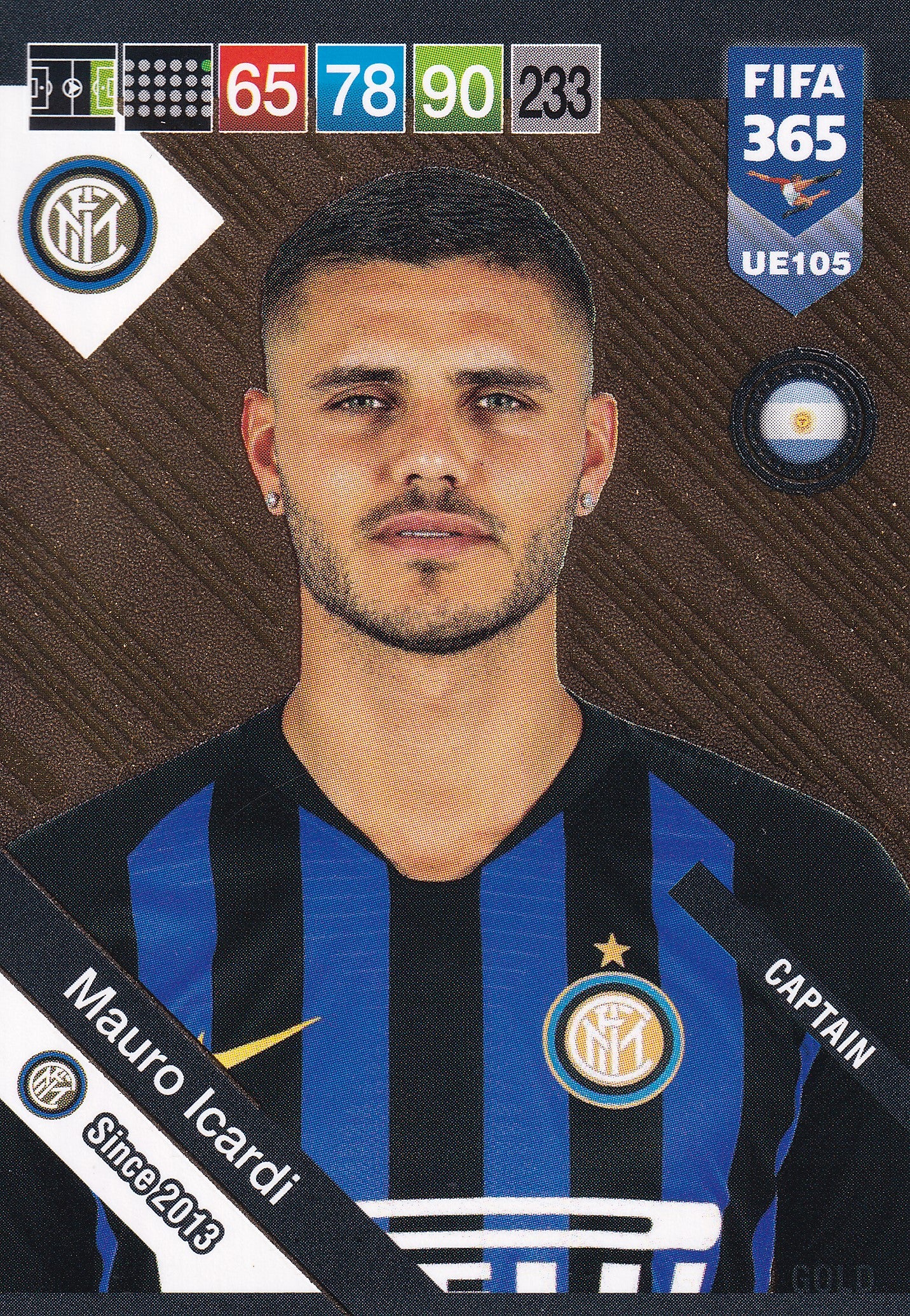 UE105. MAURO ICARDI - INTER - CAPTAIN