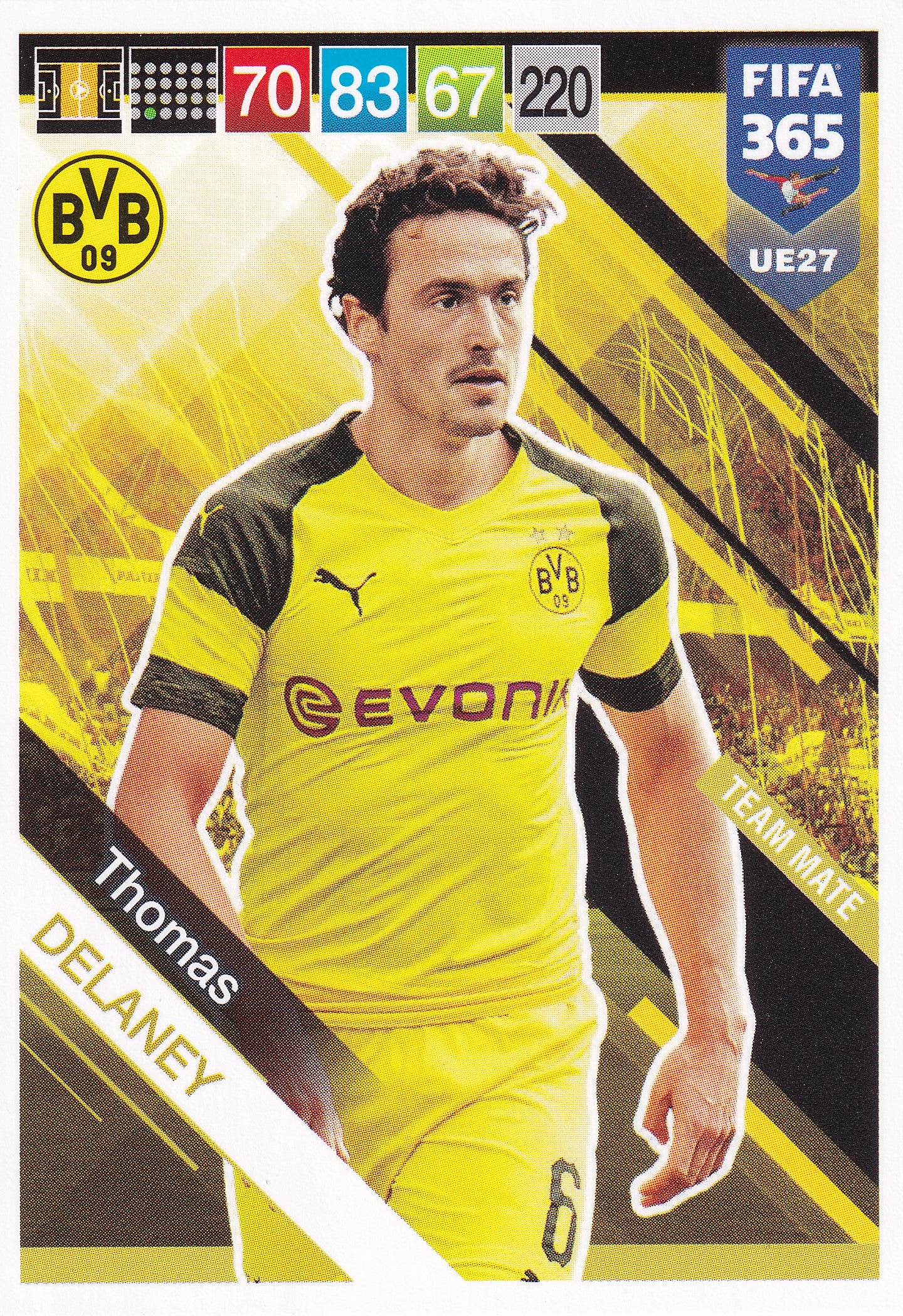 UE027. THOMAS DELANEY - BORUSSIA DORTMUND