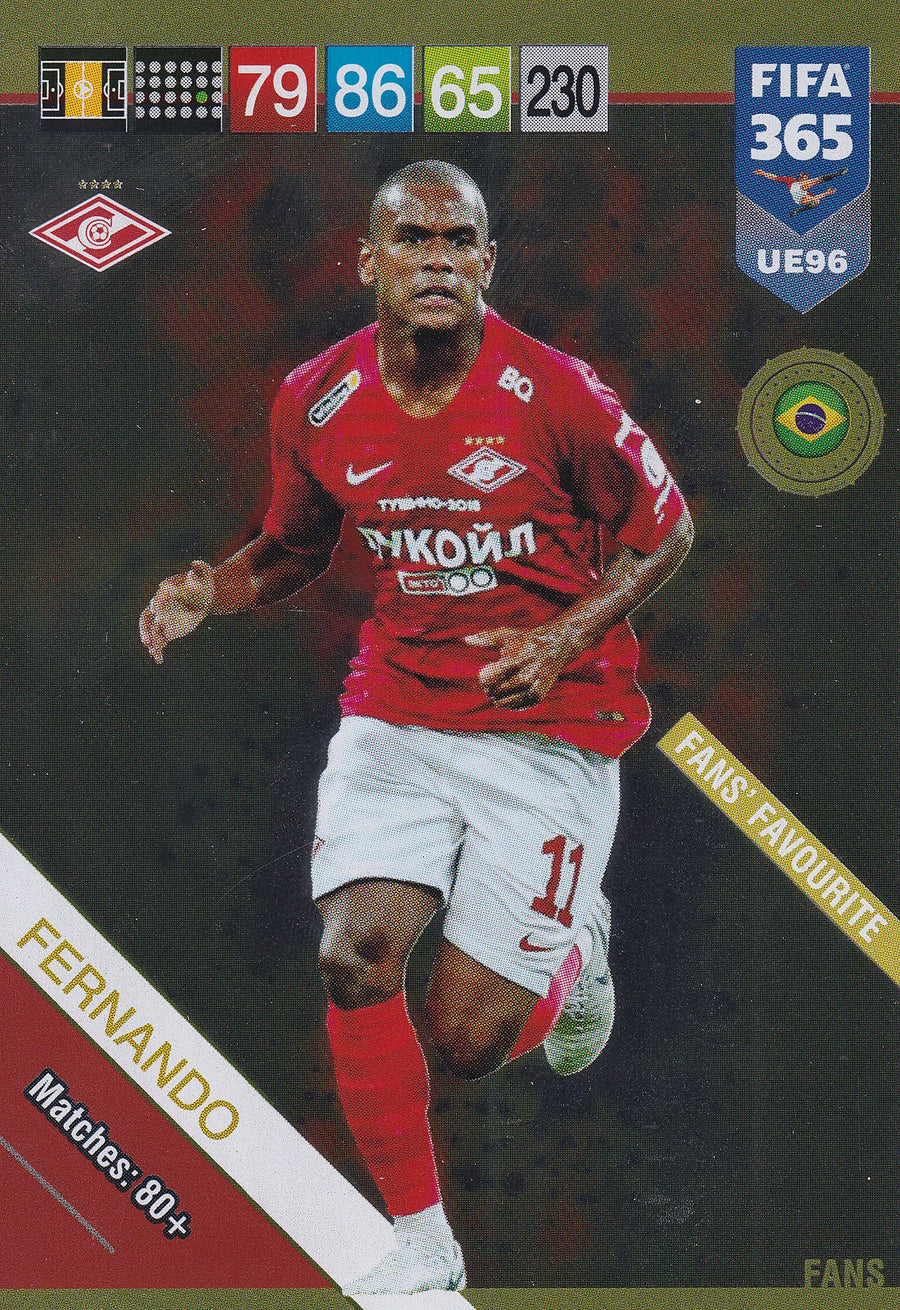 UE096. FERNANDO - SPARTAK MOSKVA - FANS FAVOURITE