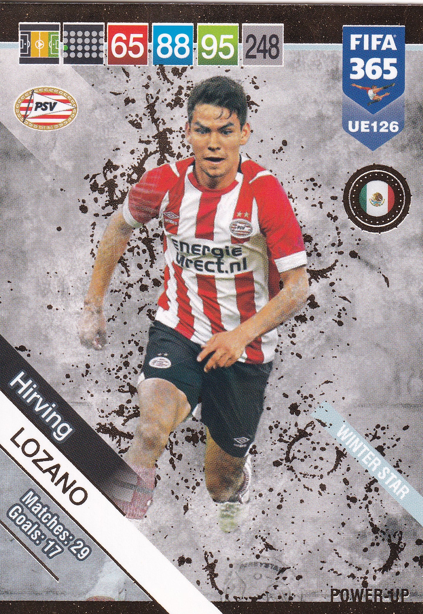 UE126. HIRVING LOZANO - PSV EINDHOVEN - WINTER STAR
