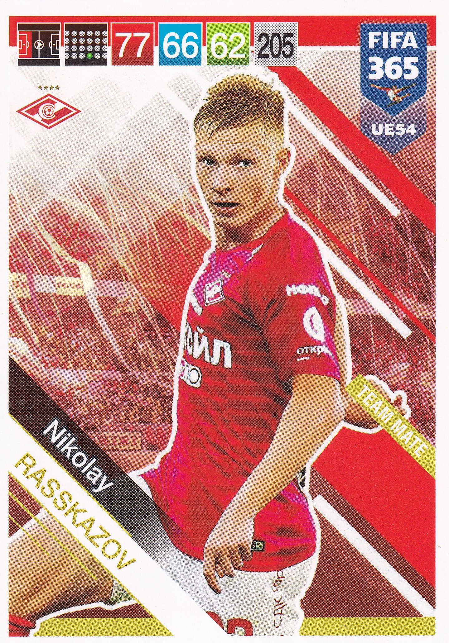 UE054. NIKOLAY RASSKAZOV - SPARTAK MOSKVA