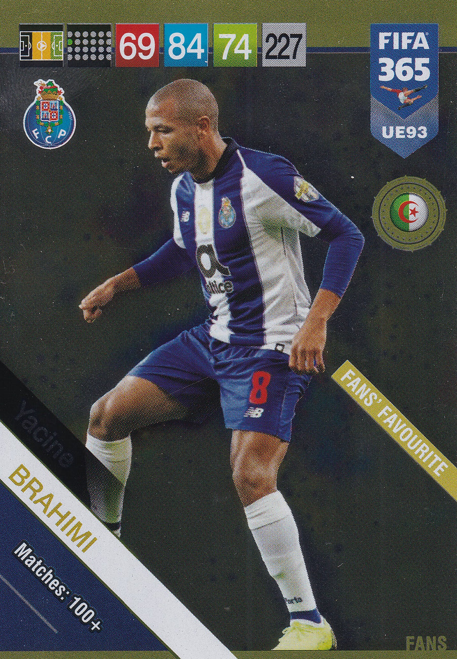 UE093. YACINE BRAHIMI - PORTO - FANS FAVOURITE