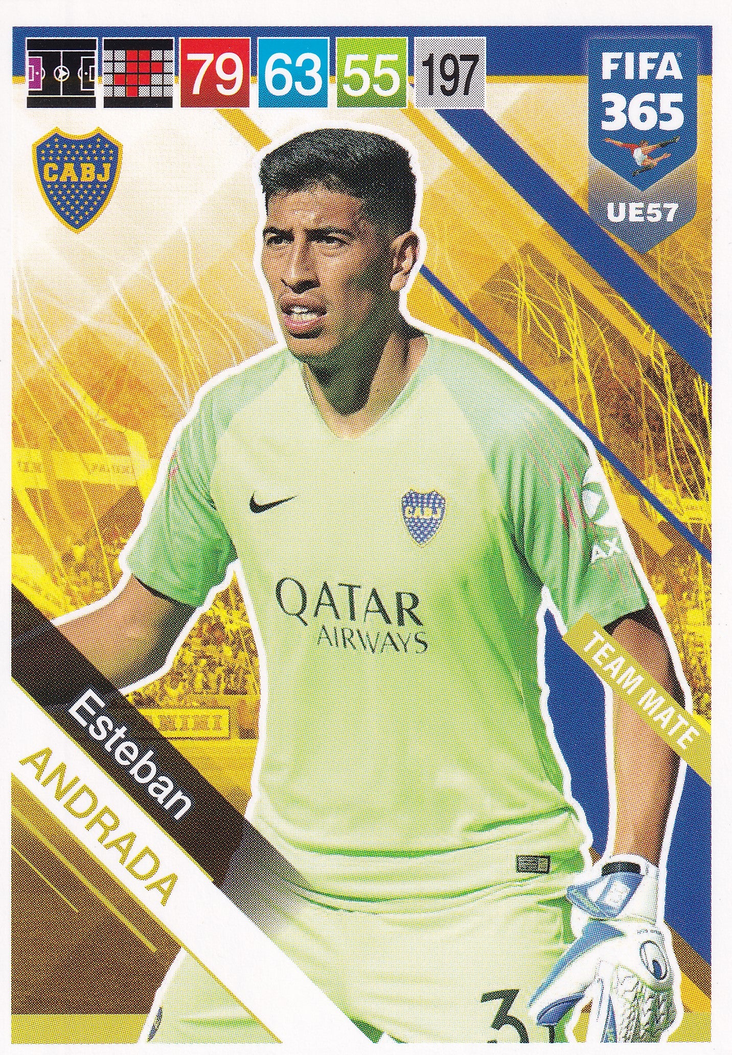 UE057. ESTEBAN ANDRADA - BOCA JUNIORS