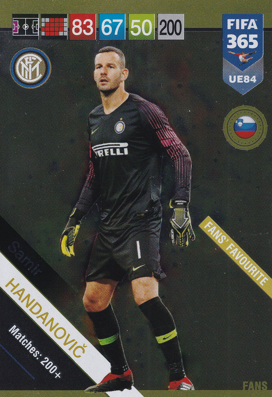 UE084. SAMIR HANDANOVIC - INTER - FANS FAVOURITE
