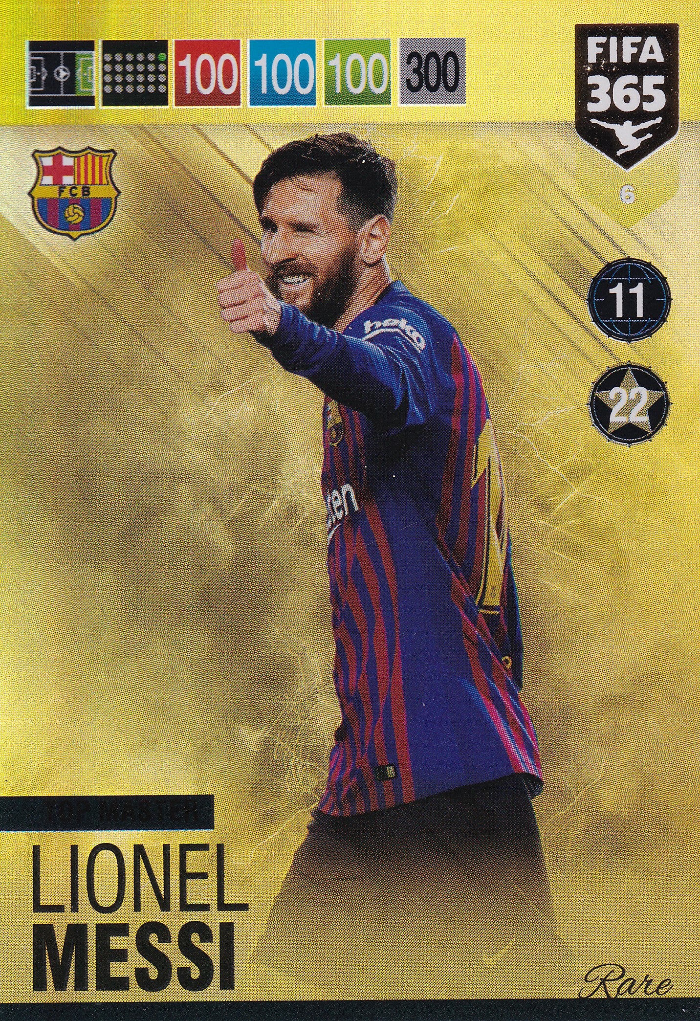 006. LIONEL MESSI - BARCELONA - TOP MASTER