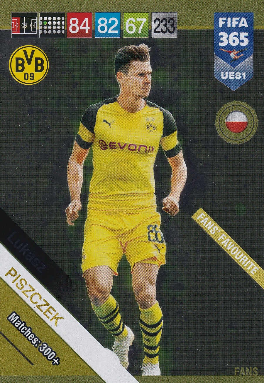 UE081. LUKASZ PISZCZEK - BORUSSIA DORTMUND - FANS FAVOURITE