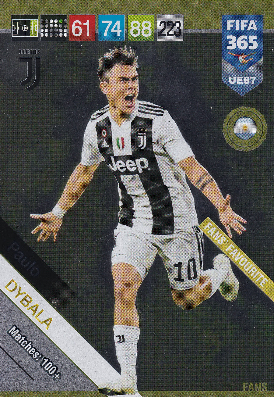 UE087. PAULO DYBALA - JUVENTUS - FANS FAVOURITE
