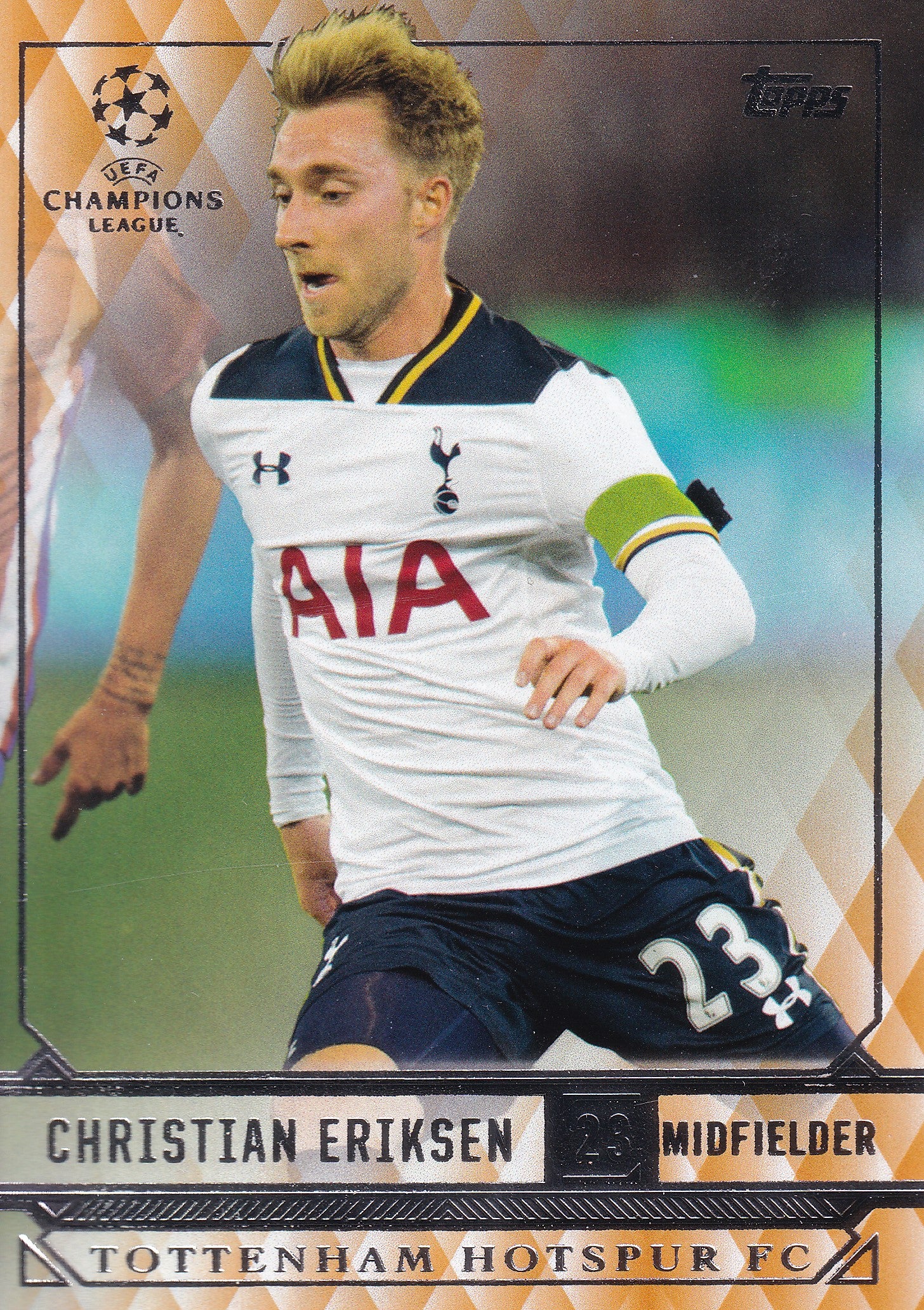 190. CHRISTIAN ERIKSEN - TOTTENHAM HOTSPUR FC - ORANGE