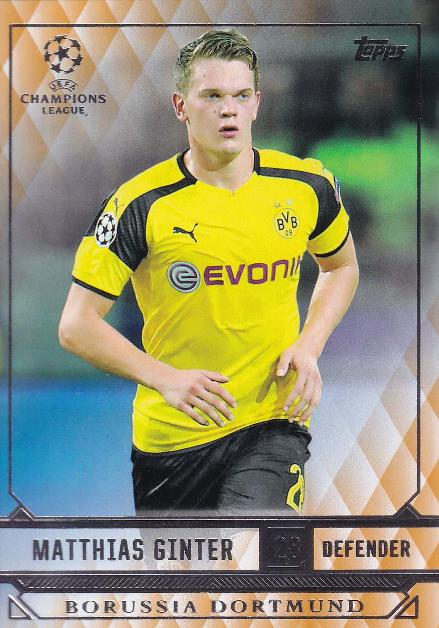 029. MATTHIAS GINTER - BORUSSIA DORTMUND - ORANGE