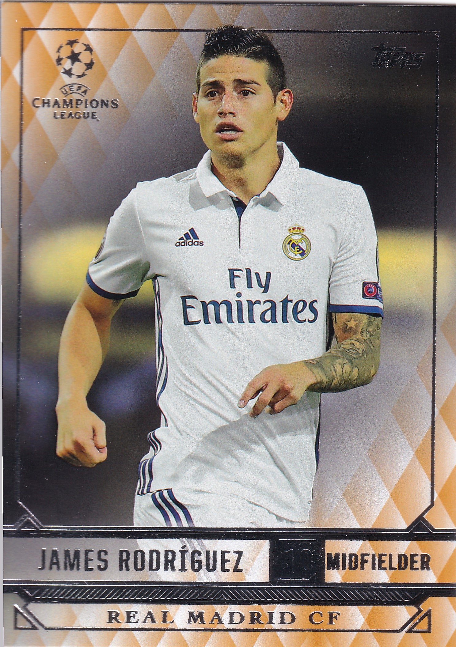 163. JAMES RODRIGUEZ - REAL MADRID CF - ORANGE