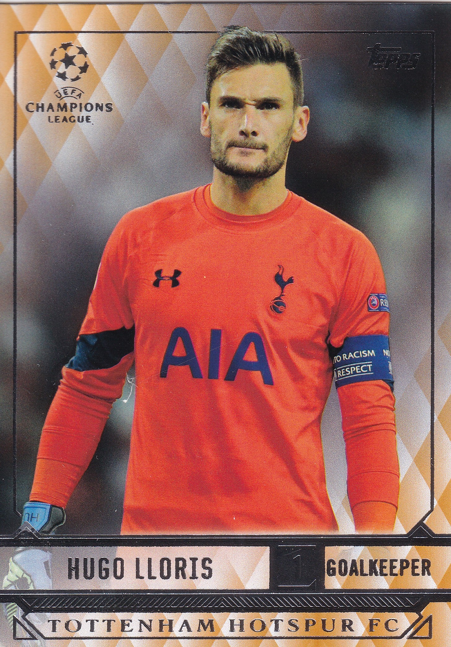 189. HUGO LLORIS - TOTTENHAM HOTSPUR FC - ORANGE