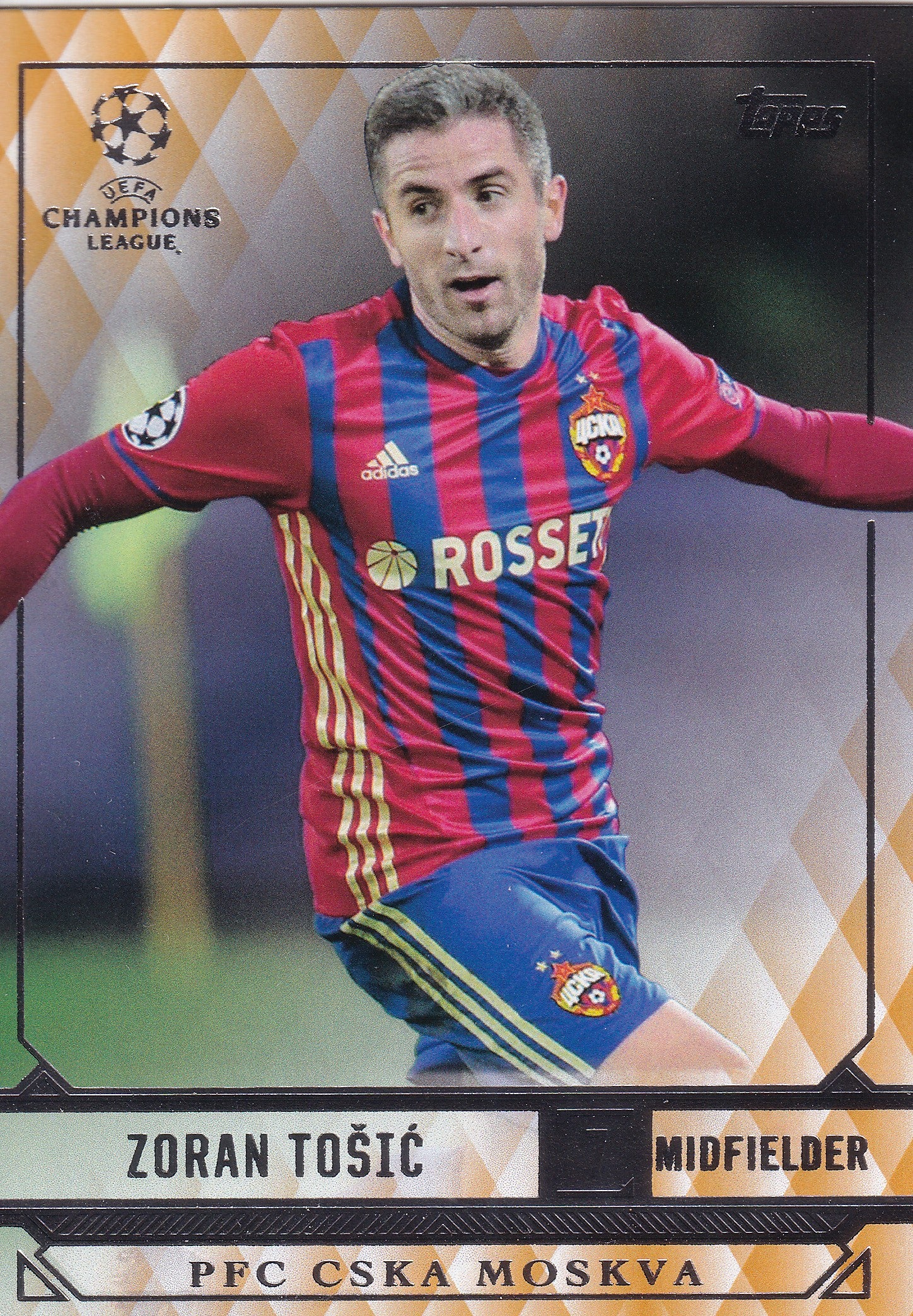 149. ZORAN TOSIC - PFC CSKA MOSKVA - ORANGE