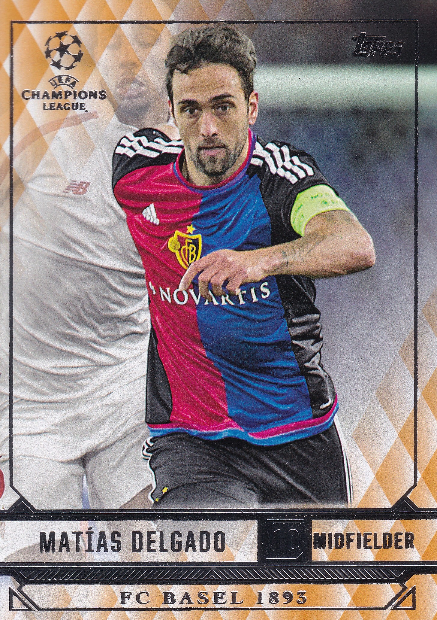 059. MATIAS DELGADO - FC BASEL 1893 - ORANGE