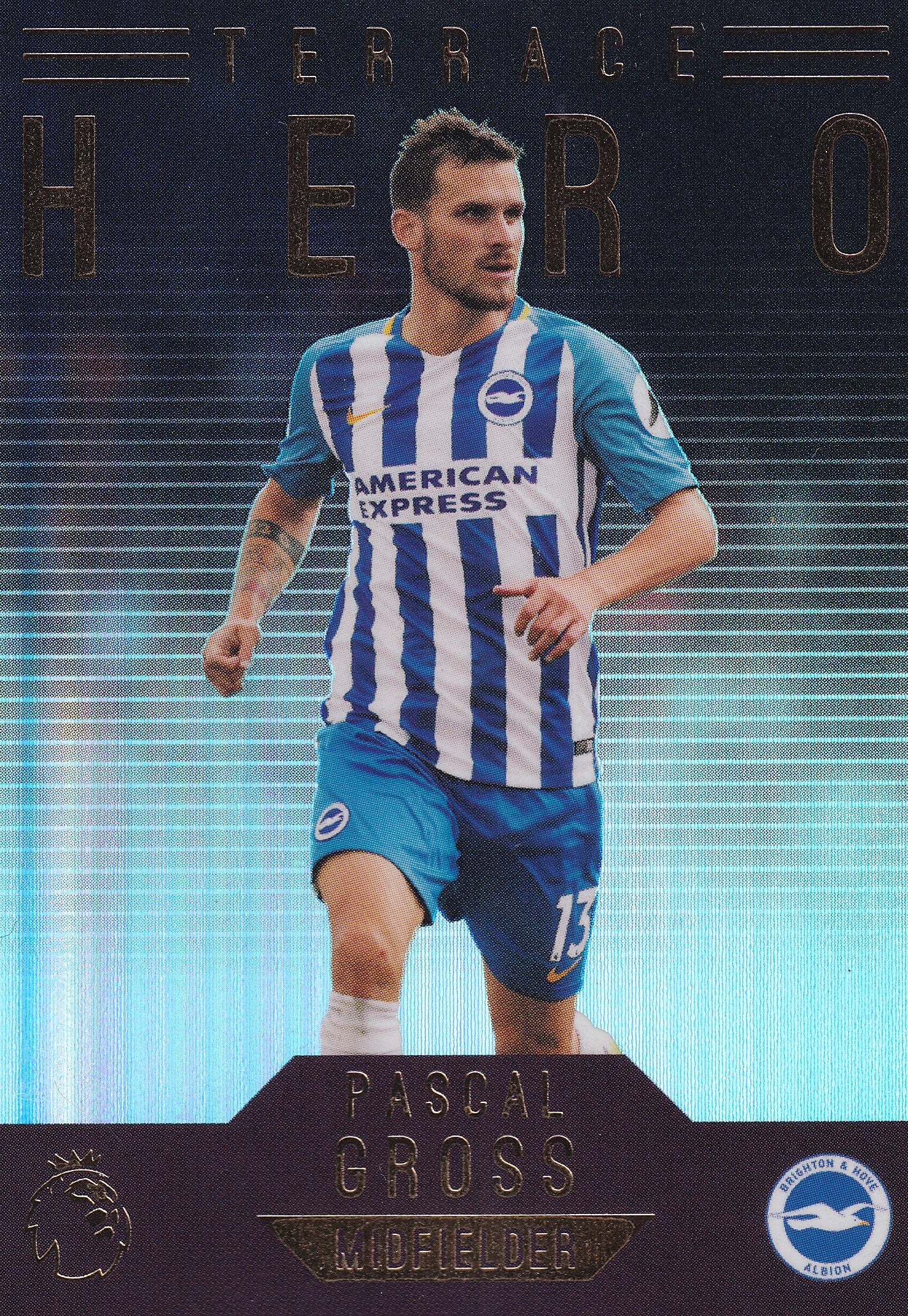 153. PASCAL GROSS - BRIGHTON & HOVE ALBION - TERRACE HERO