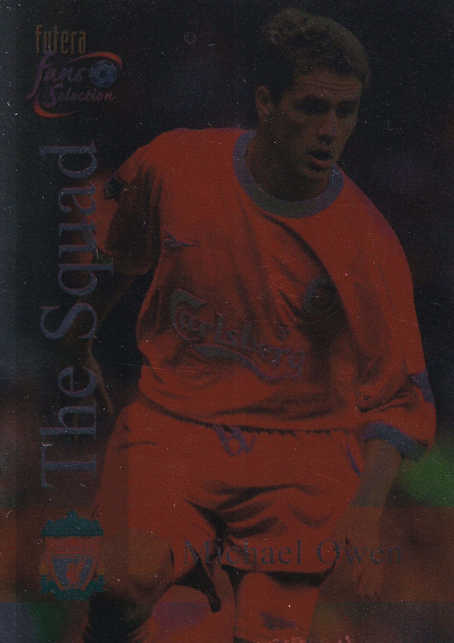 120. MICHAEL OWEN - LIVERPOOL - THE SQUAD - CHROME