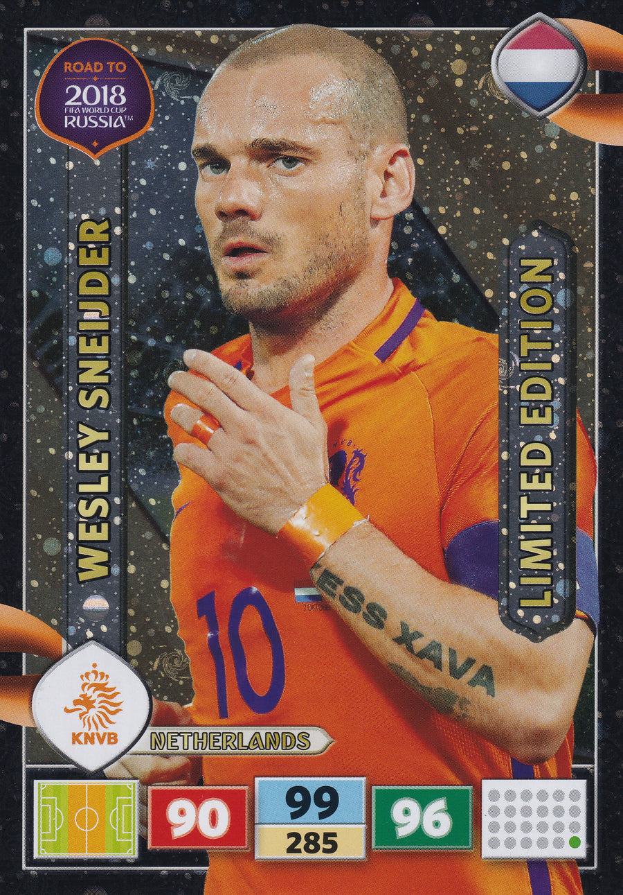 LE-2018. WESLEY SNEIJDER - NETHERLANDS - STORFORMATKORT