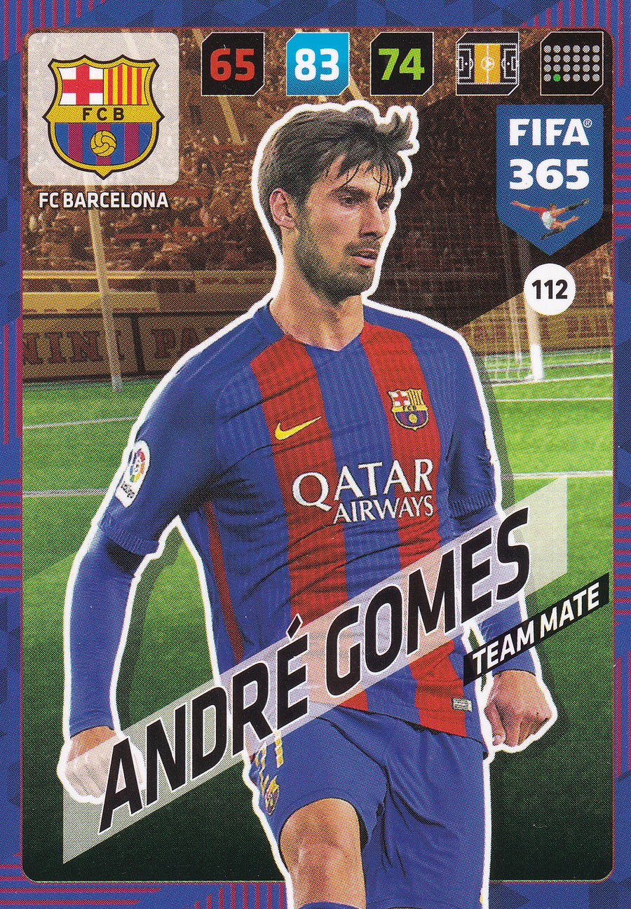 112. ANDRÉ GOMES - FC BARCELONA - TEAM MATE