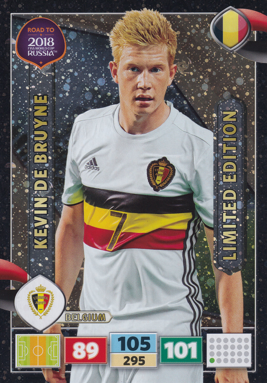 LE-2018. KEVIN DE BRUYNE - BELGIUM - STORFORMATKORT