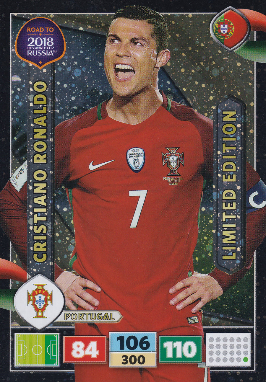 LE-2018. CRISTIANO RONALDO - PORTUGAL - STORFORMATKORT