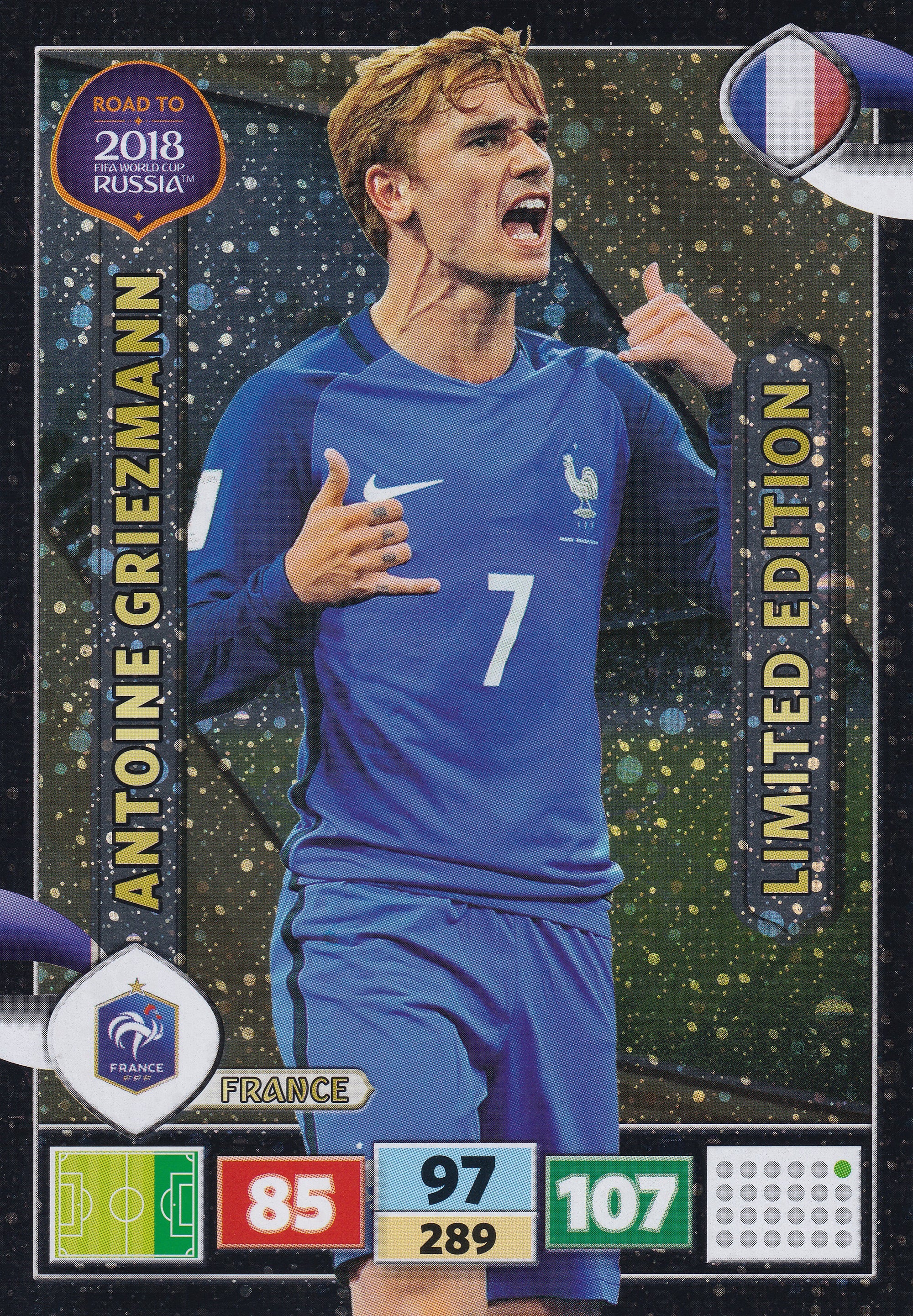 LE-2018. ANTOINE GRIEZMANN - FRANCE - STORFORMATKORT