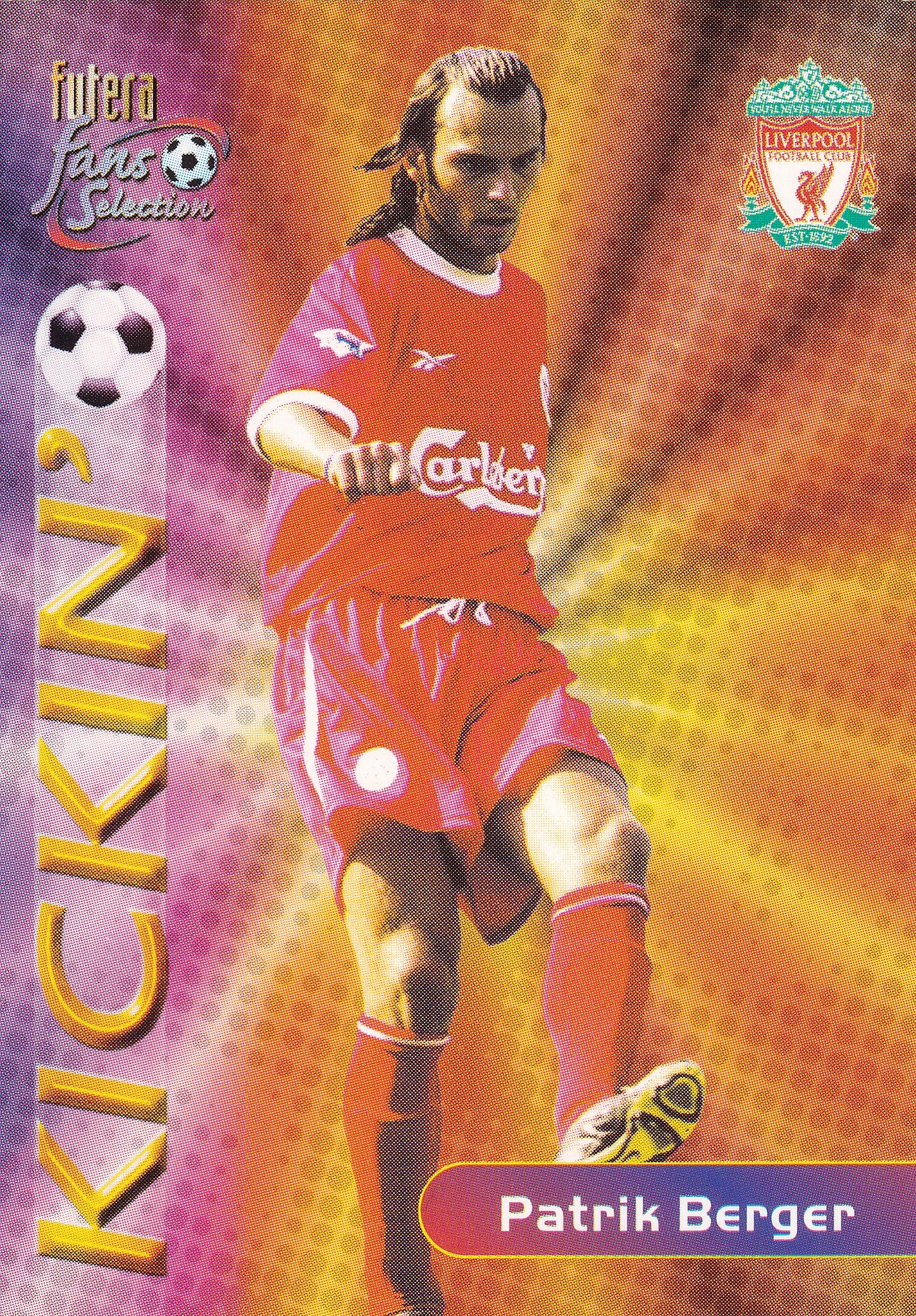 127. PATRIK BERGER - LIVERPOOL - KICKIN
