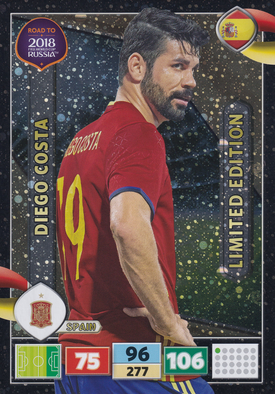 LE-2018. DIEGO COSTA - SPAIN - STORFORMATKORT