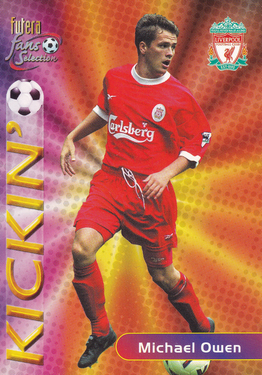 126. MICHAEL OWEN - LIVERPOOL - KICKIN