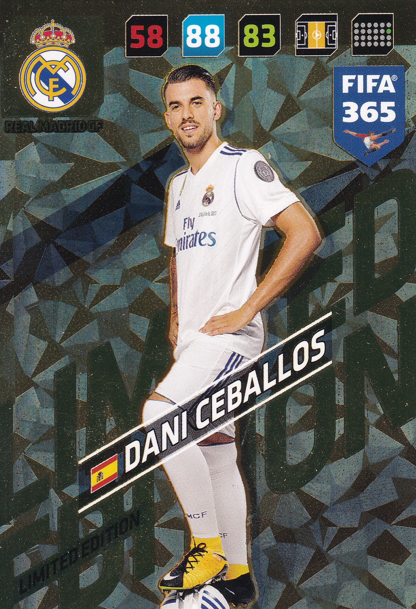 LE - DANI CEBALLOS - REAL MADRID C.F. - LIMITED EDITION