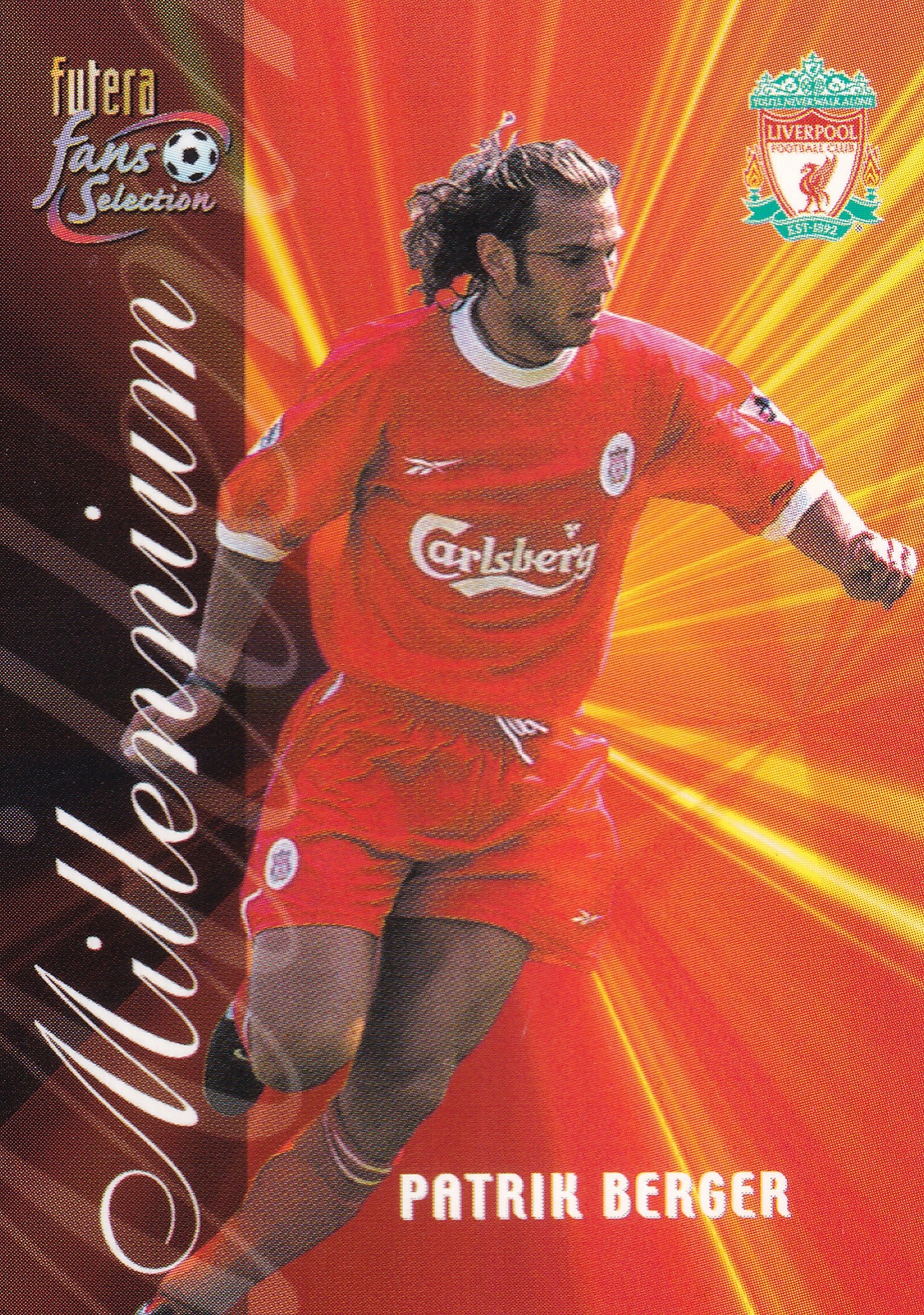 142. PATRIK BERGER - LIVERPOOL - MILLENIUM