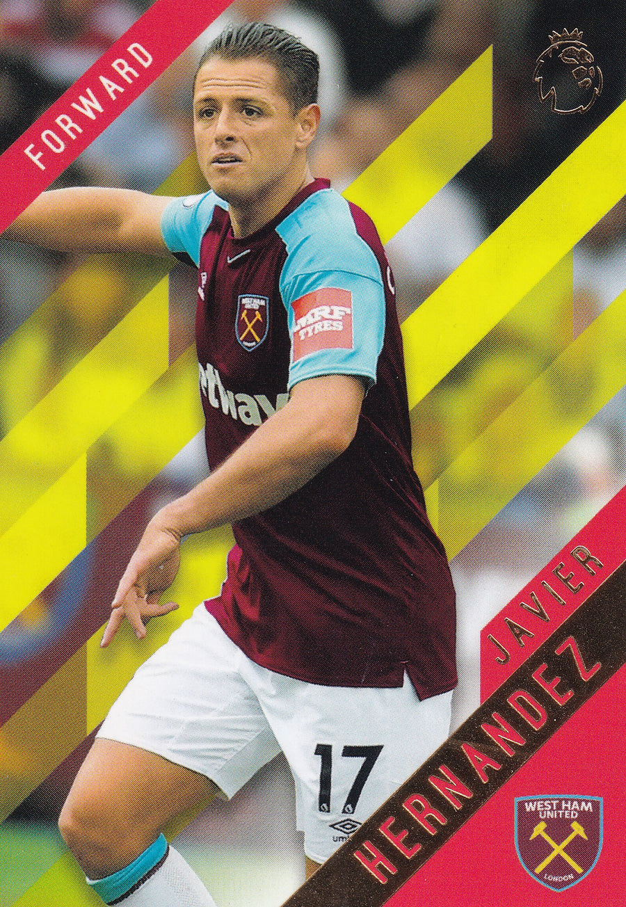 150. JAVIER HERNANDEZ - WEST HAM UNITED - YELLOW