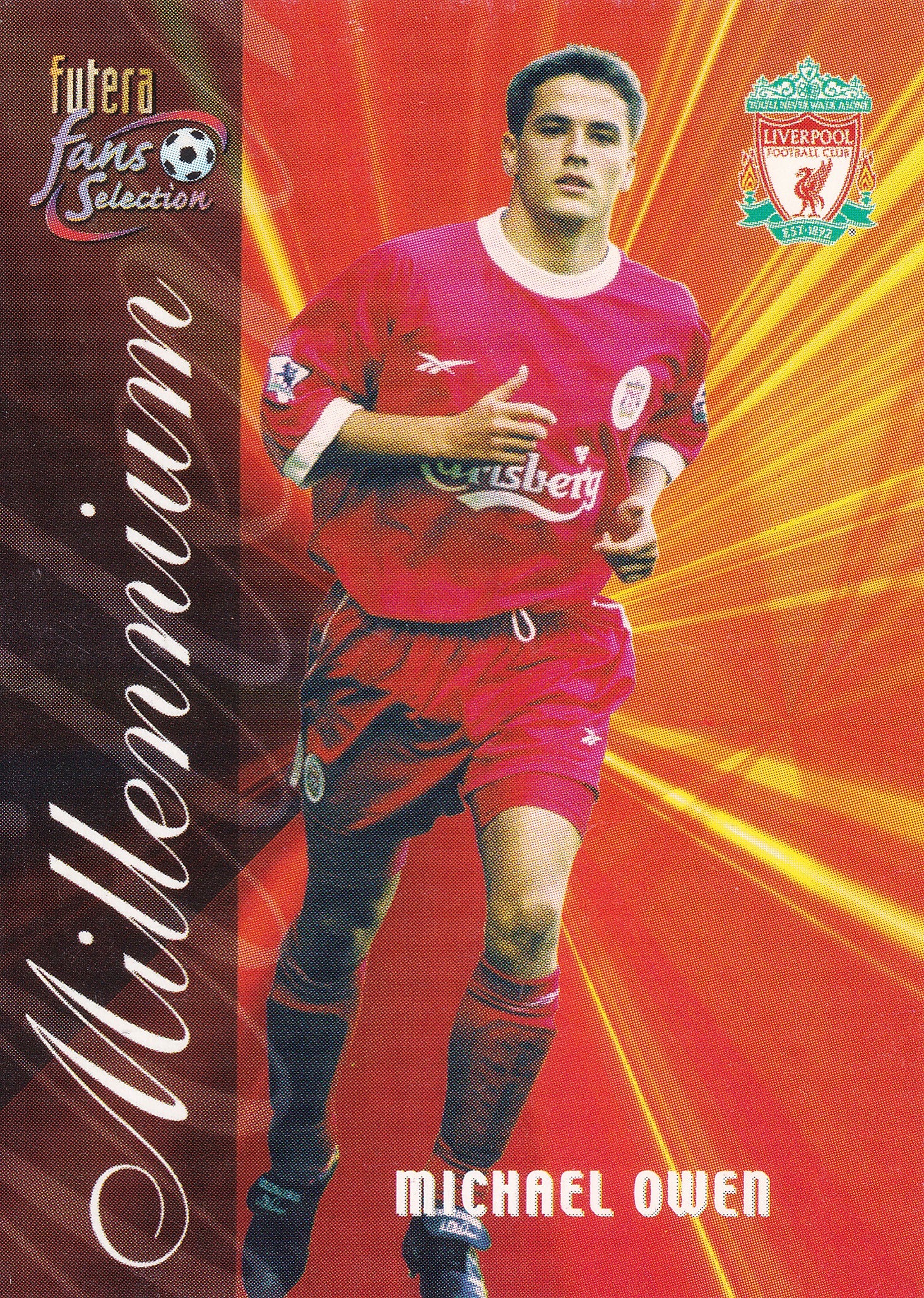 145. MICHAEL OWEN - LIVERPOOL - MILLENIUM