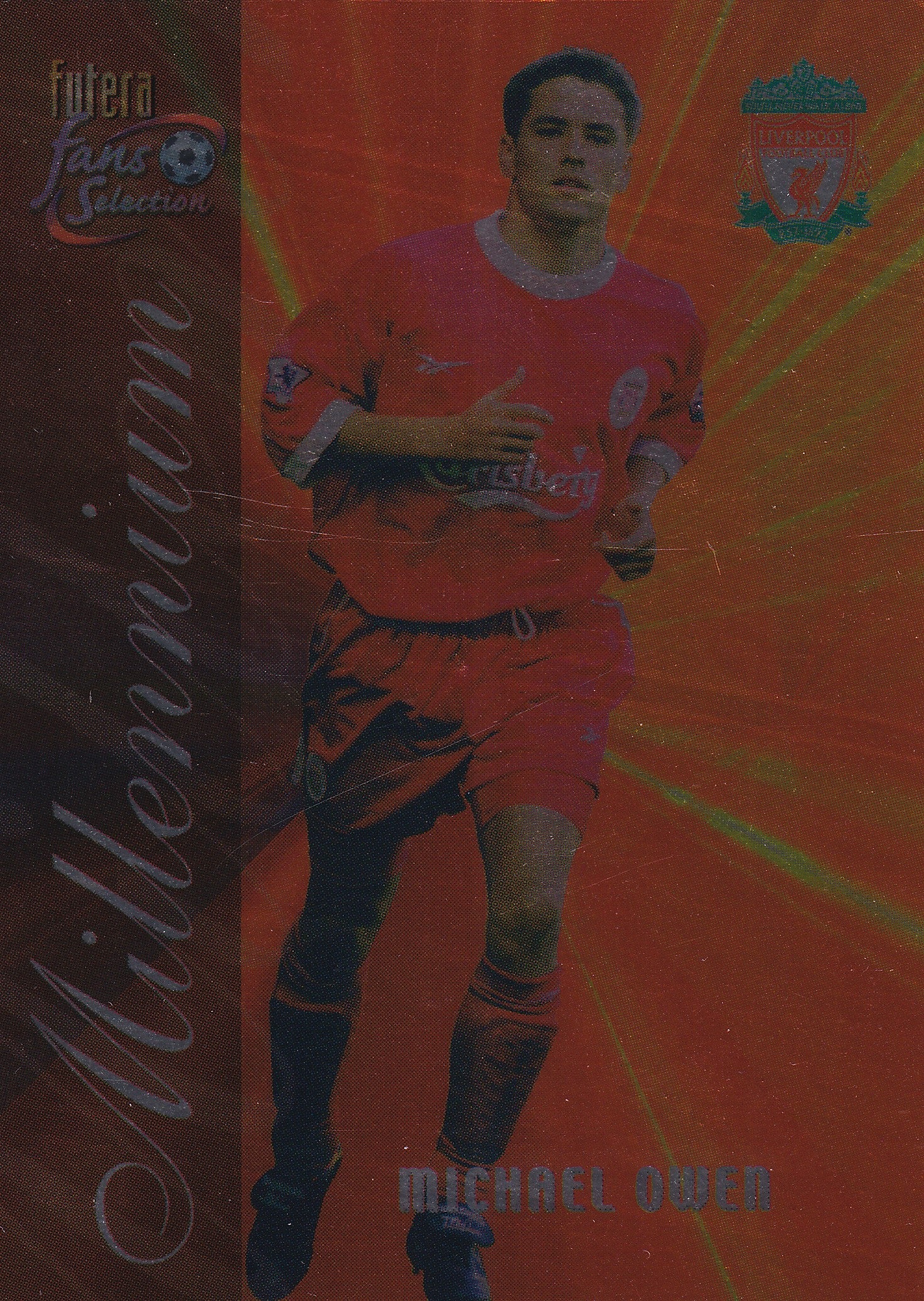 145. MICHAEL OWEN - LIVERPOOL - MILLENIUM - CHROME