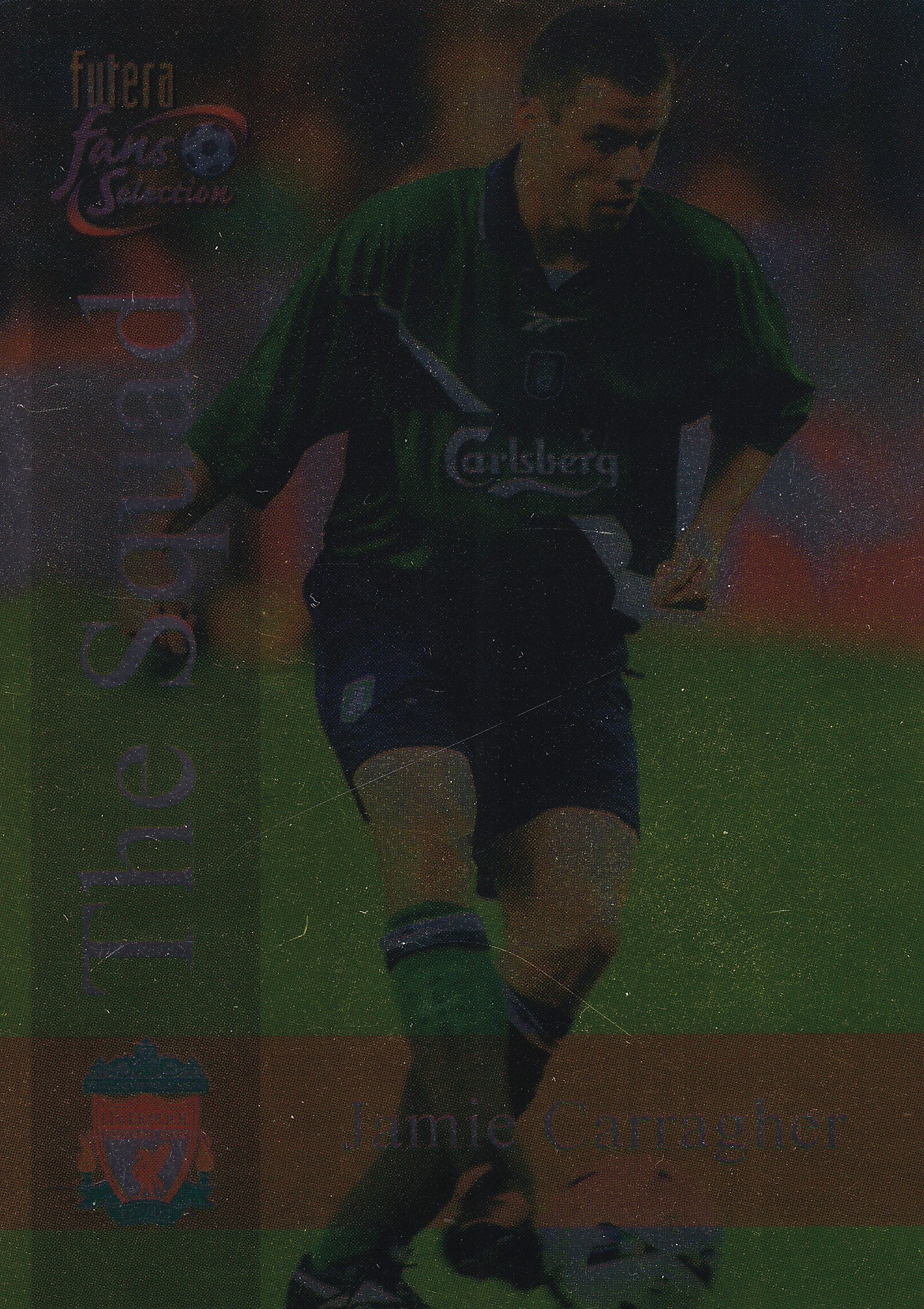 118. JAMIE CARRAGHER - LIVERPOOL - THE SQUAD - CHROME
