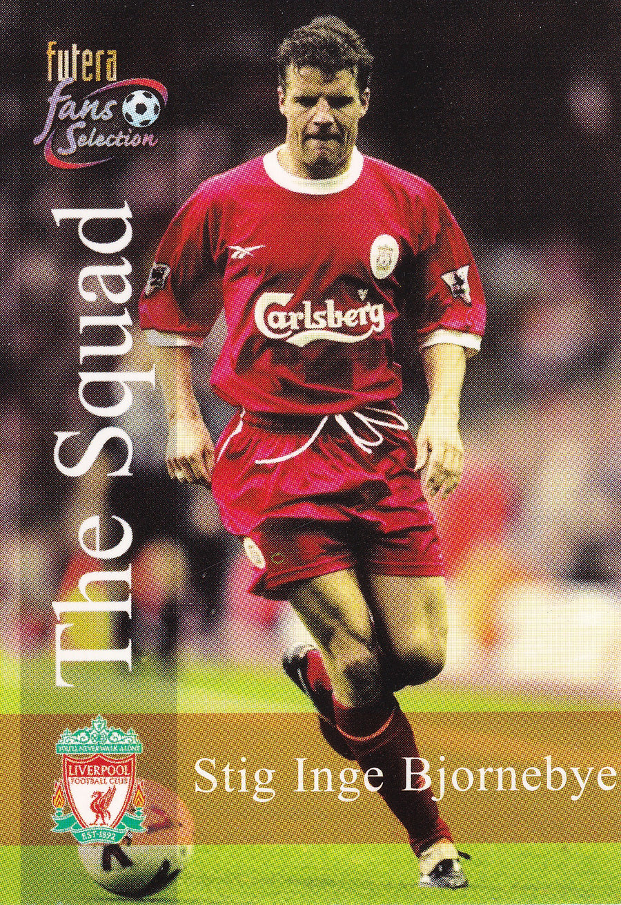 116. STIG INGE BJORNEBYE - LIVERPOOL - THE SQUAD