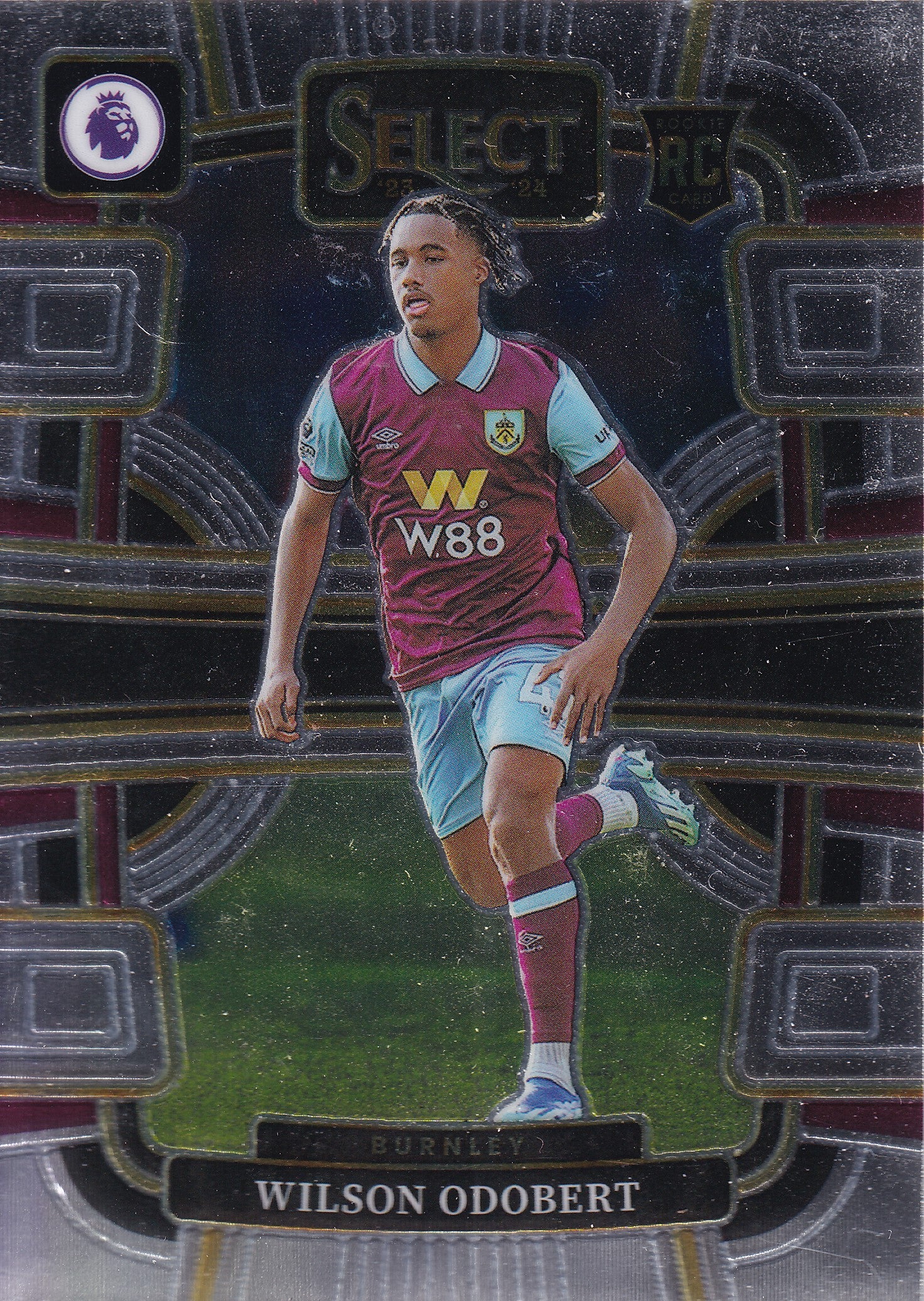 027. WILSON ODOBERT - BURNLEY - ROOKIE CARD - TERRACE