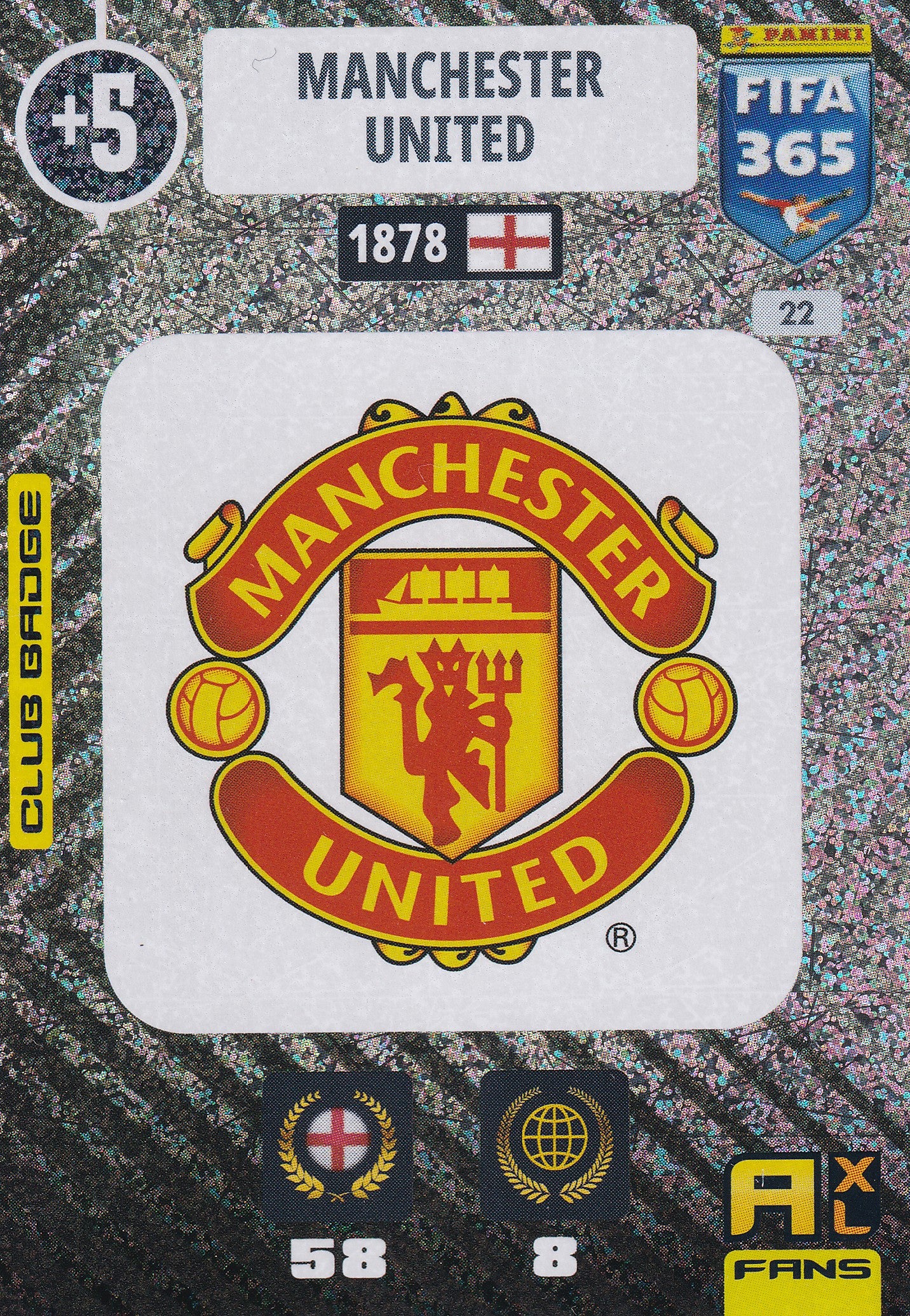 022. MANCHESTER UNITED - CLUB BADGE