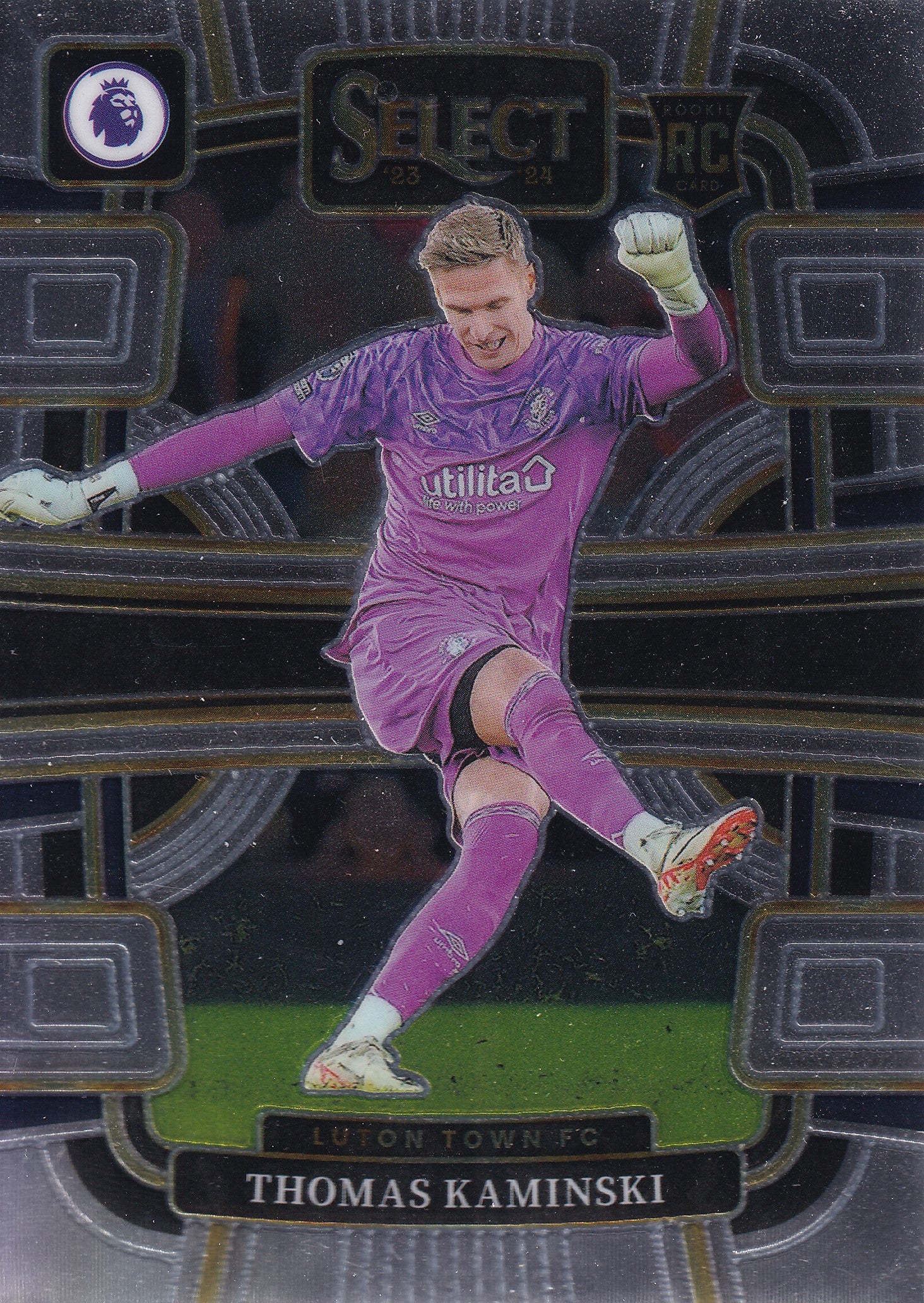 057. THOMAS KAMINSKI - LUTON TOWN - ROOKIE CARD - TERRACE