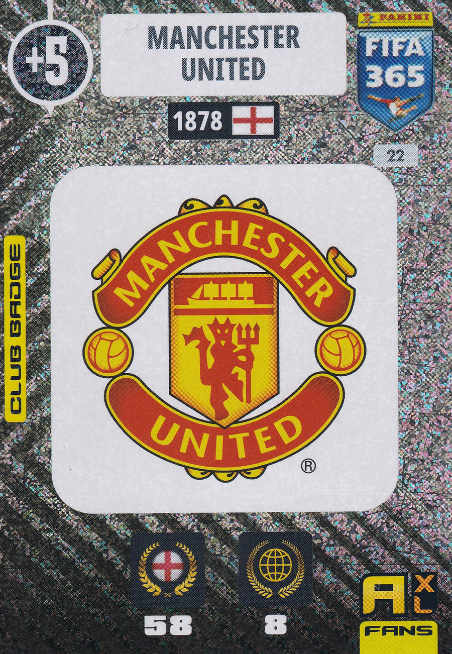 022. MANCHESTER UNITED - CLUB BADGE