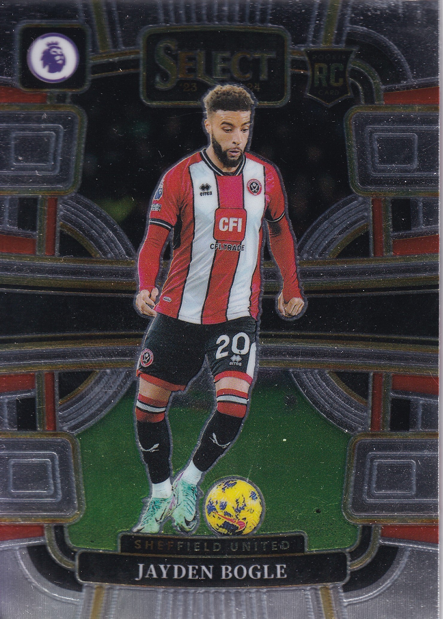 083. JAYDEN BOGLE - SHEFFIELD UNITED - ROOKIE CARD - TERRACE